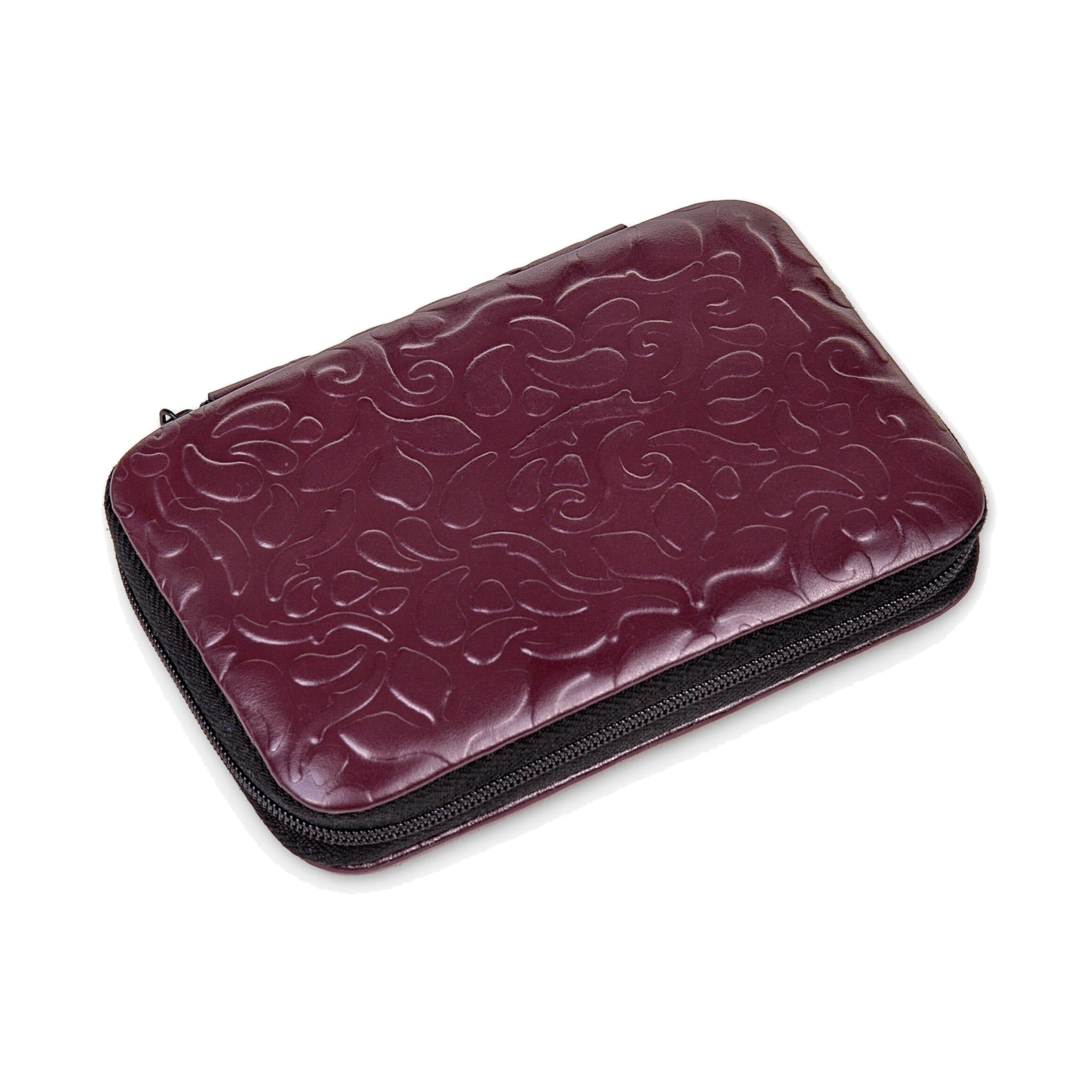 SACHER Maniküretui 7-tlg. Ornamento Leder bordeaux
