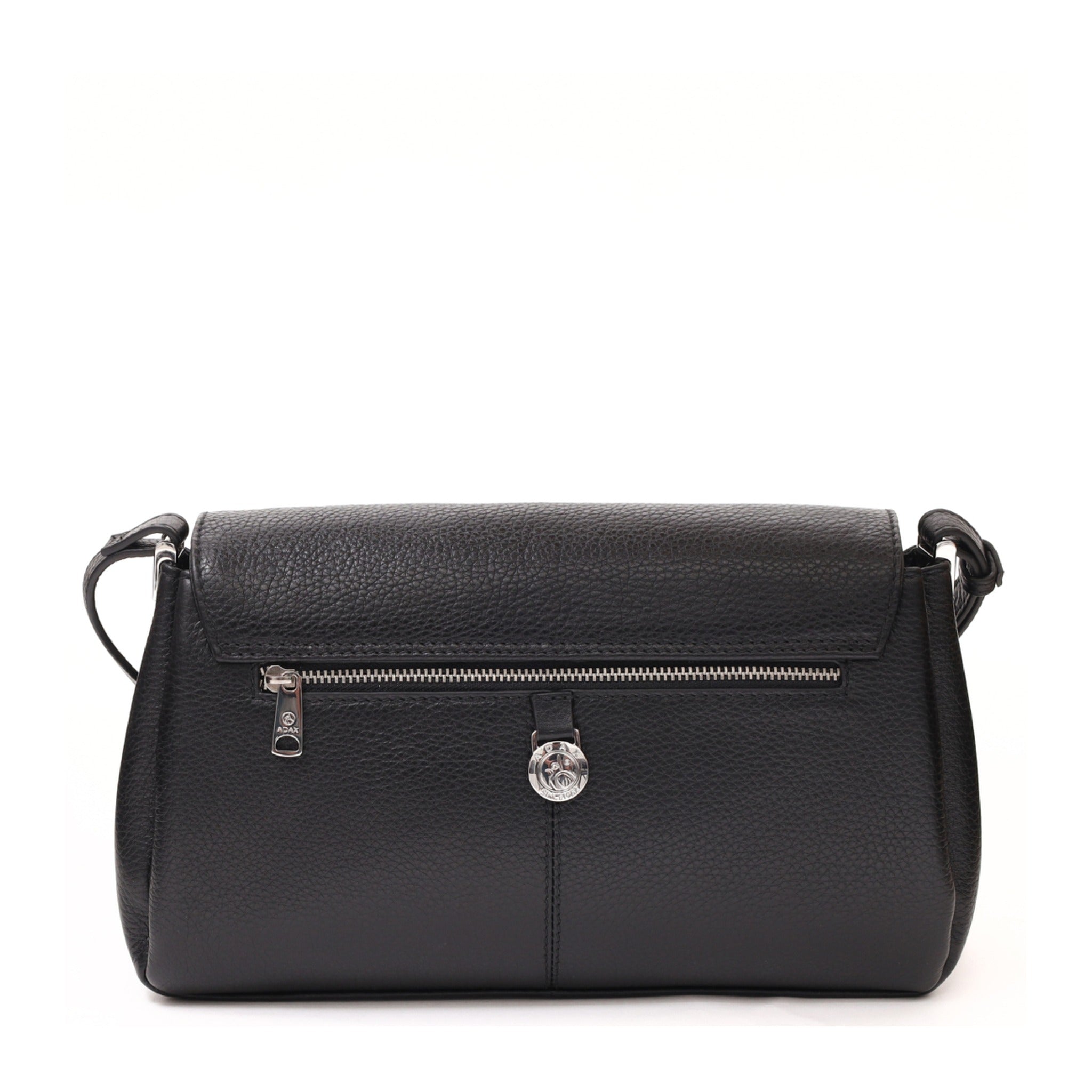ADAX Cormorano Überschlagtasche STEFANIE Black