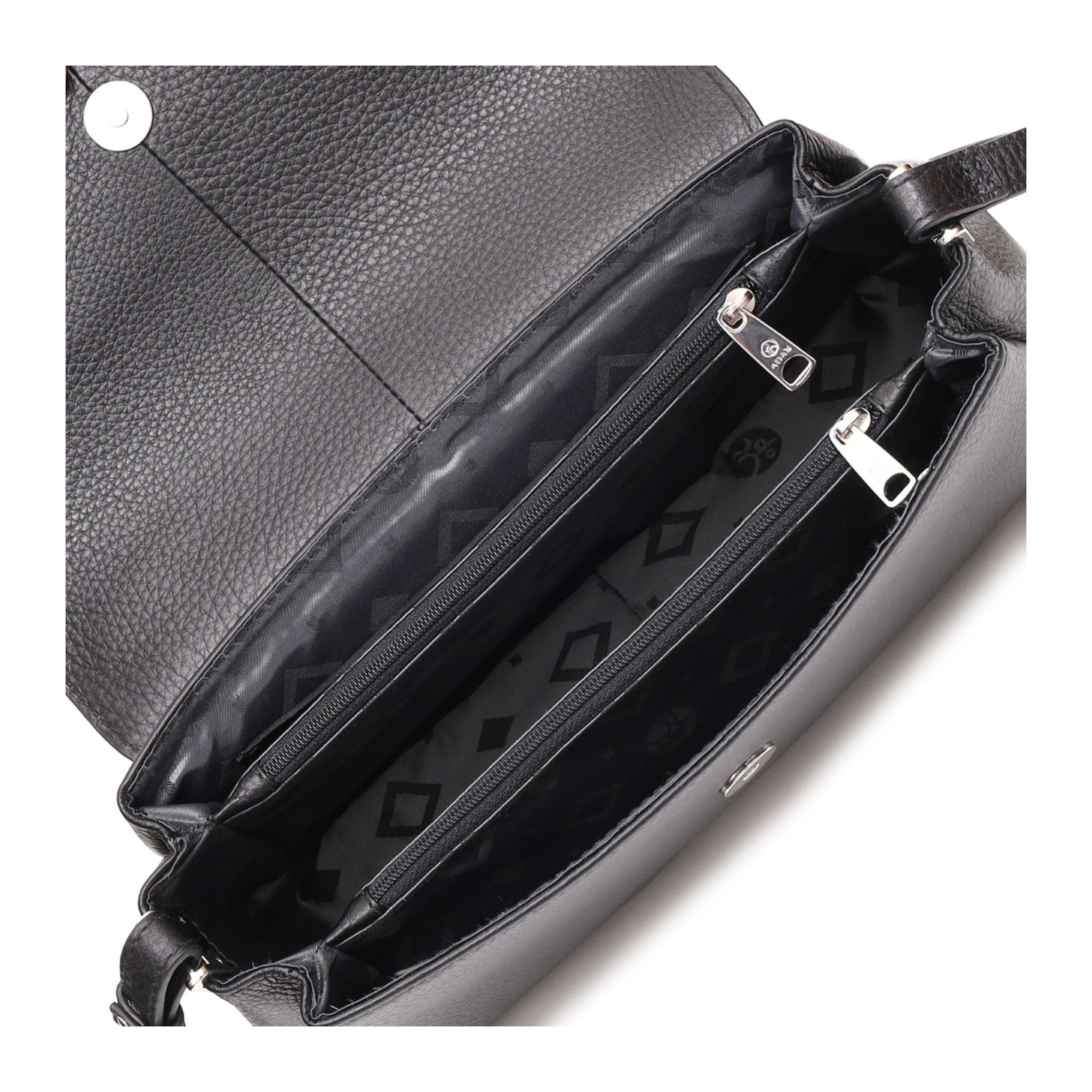 ADAX Cormorano Überschlagtasche STEFANIE Black