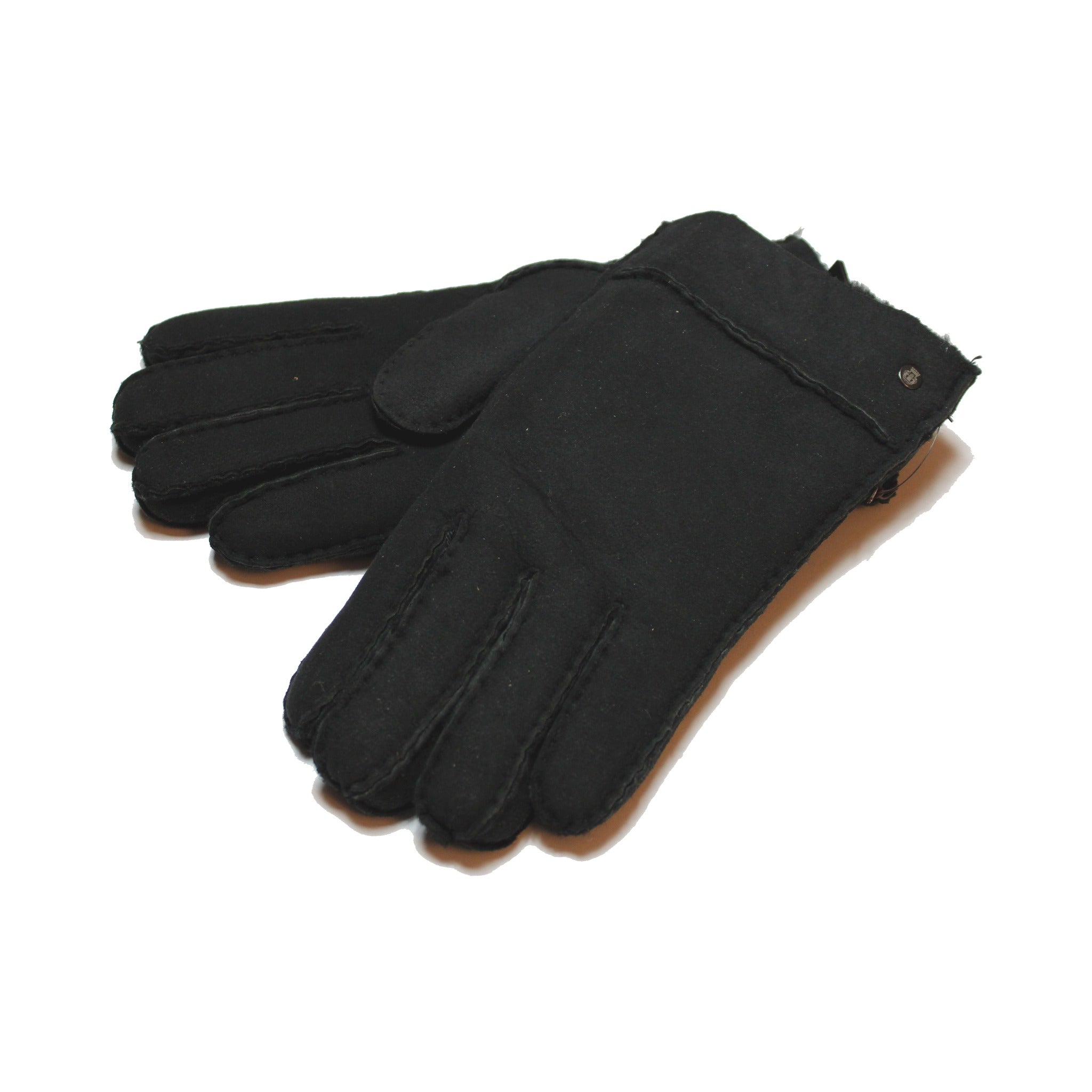 ROECKL Herrenhandschuhe Lammfellfutter schwarz Gr. 9