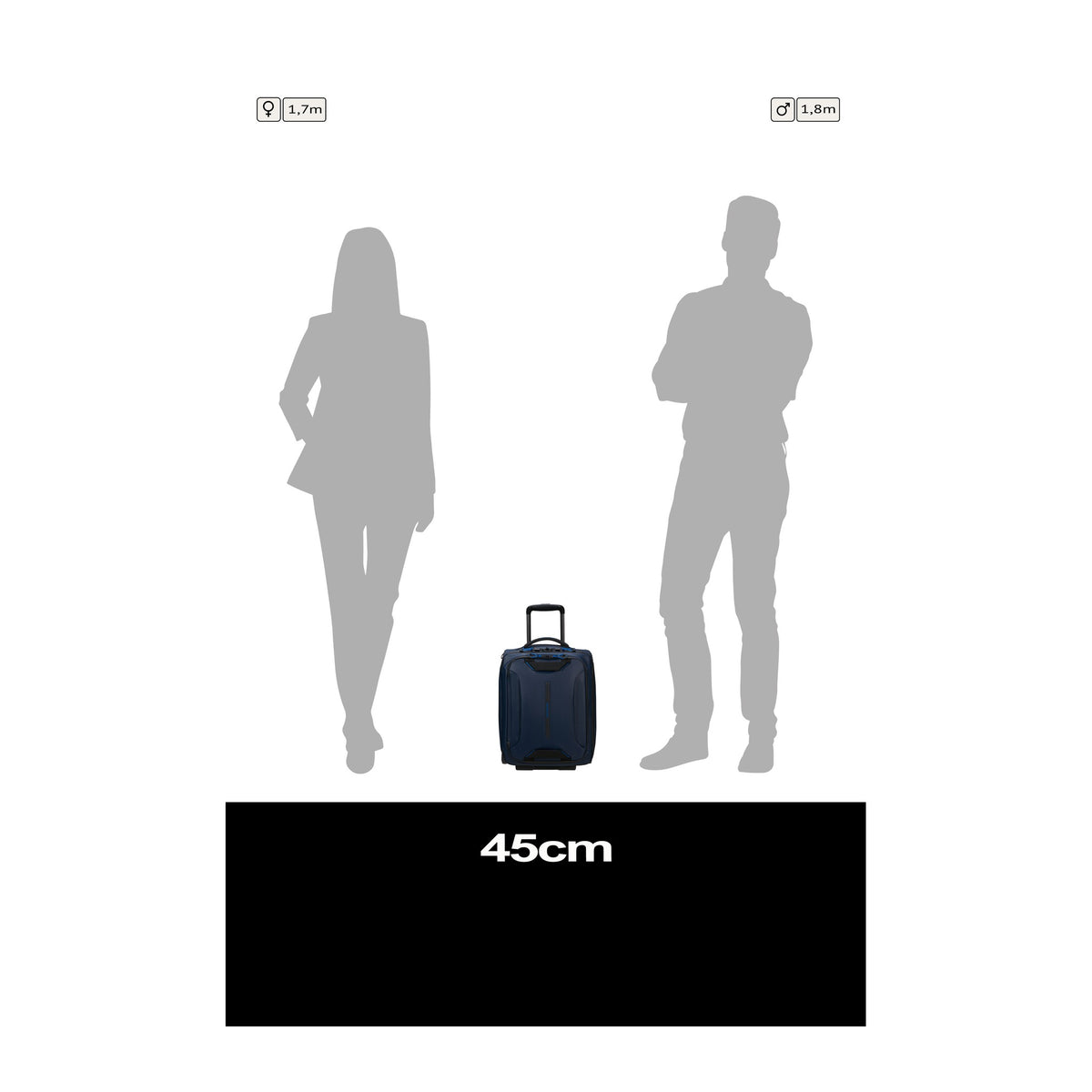 SAMSONITE PRODIVER DUFFLE/WH 45 UNDERSEAT
