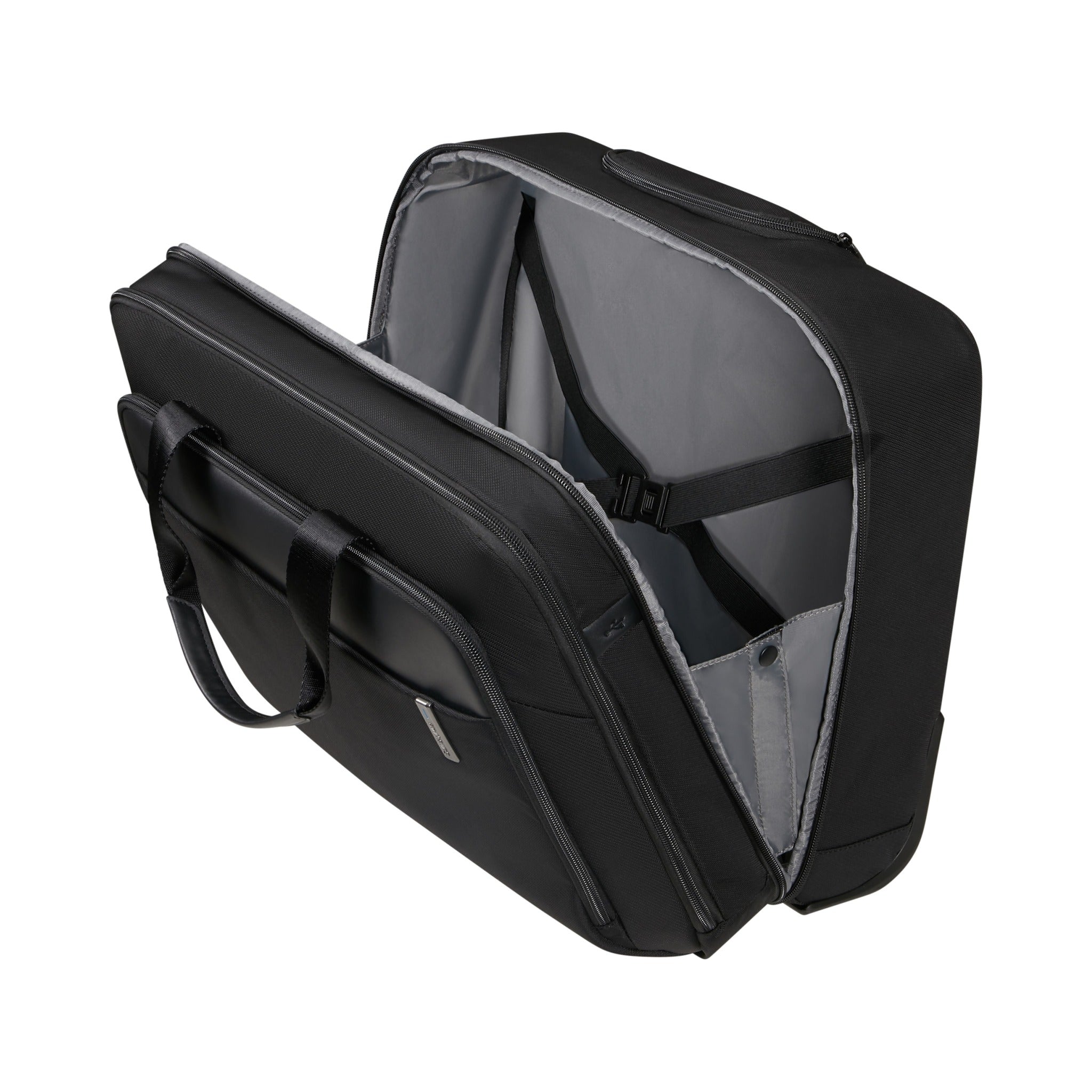 SAMSONITE EVOSIGHT ROLLING TOTE 17.3" BLACK