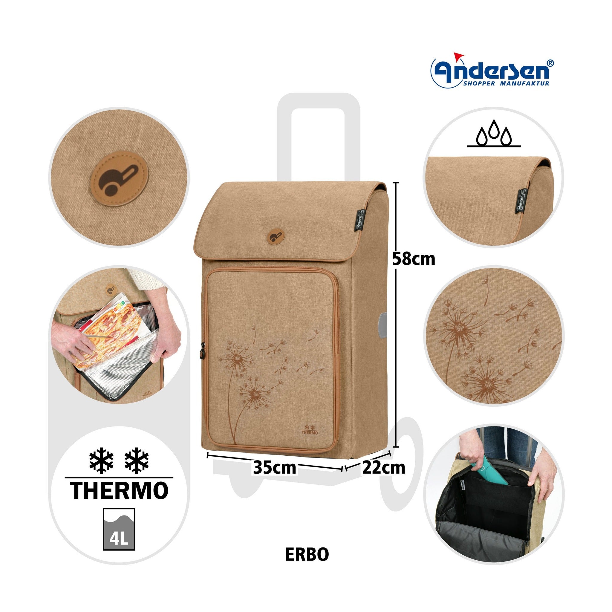 Andersen Royal Treppensteiger ERBO beige