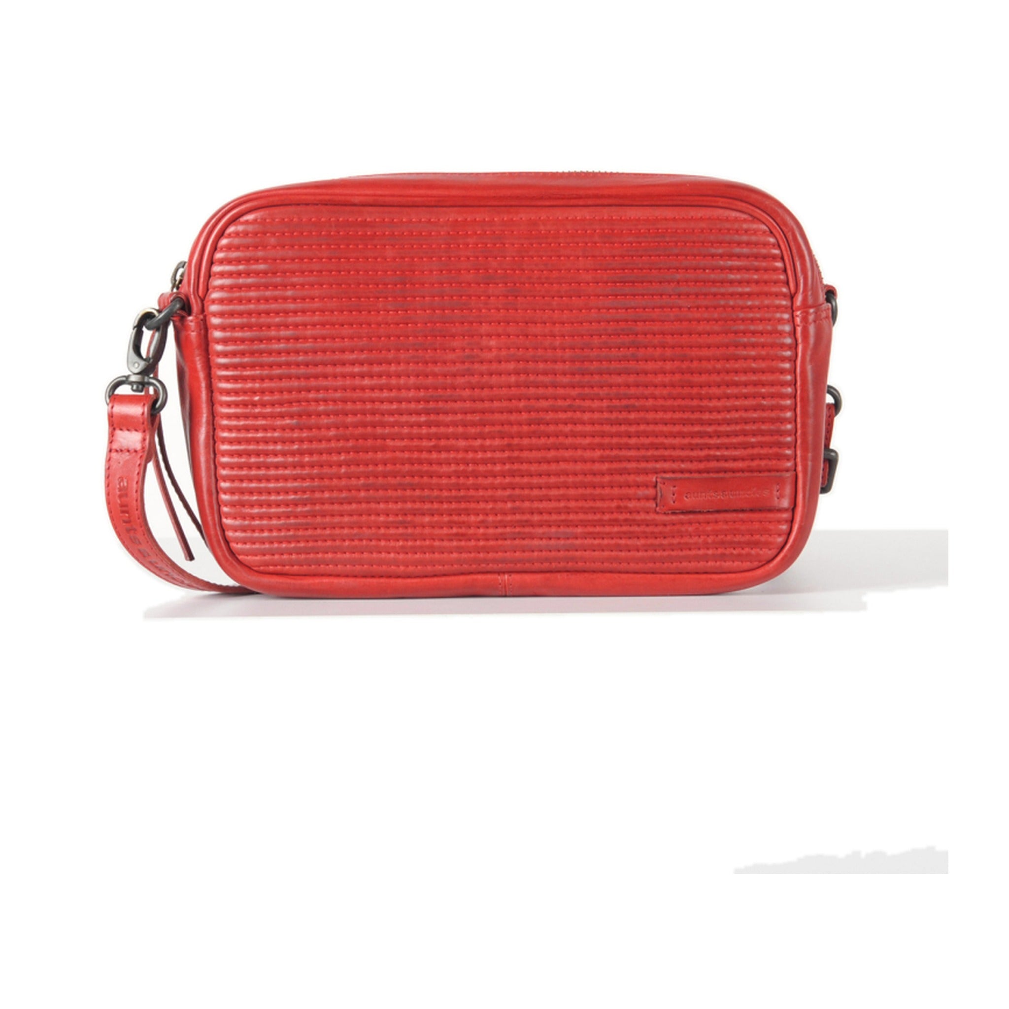a&u Blackberry-Quilt/RAC Reißverschlusstasche racing red "Jamie´s Orchard-Quilt"