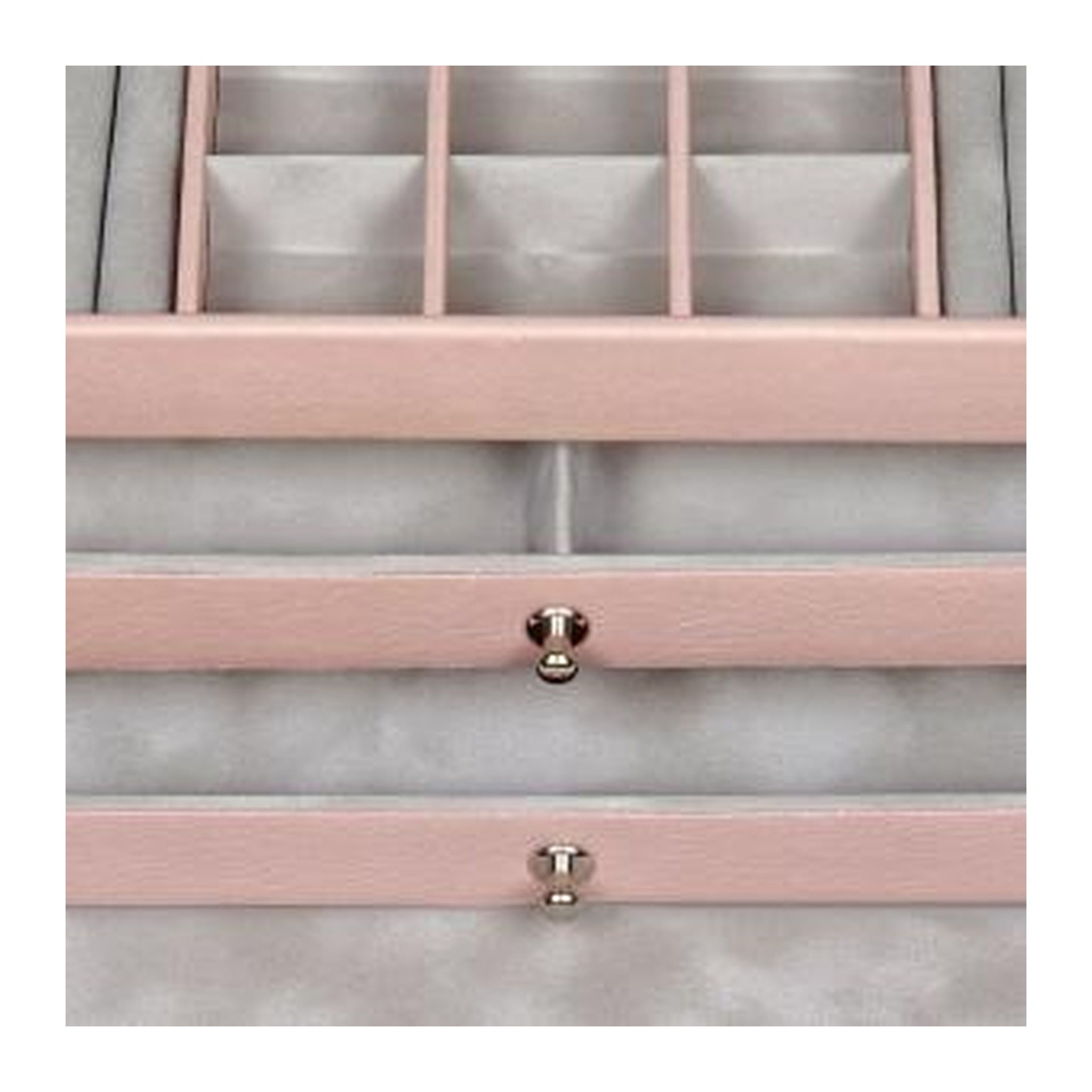 SACHER Schmuckkasten ELLY pastello / rosé Leder
