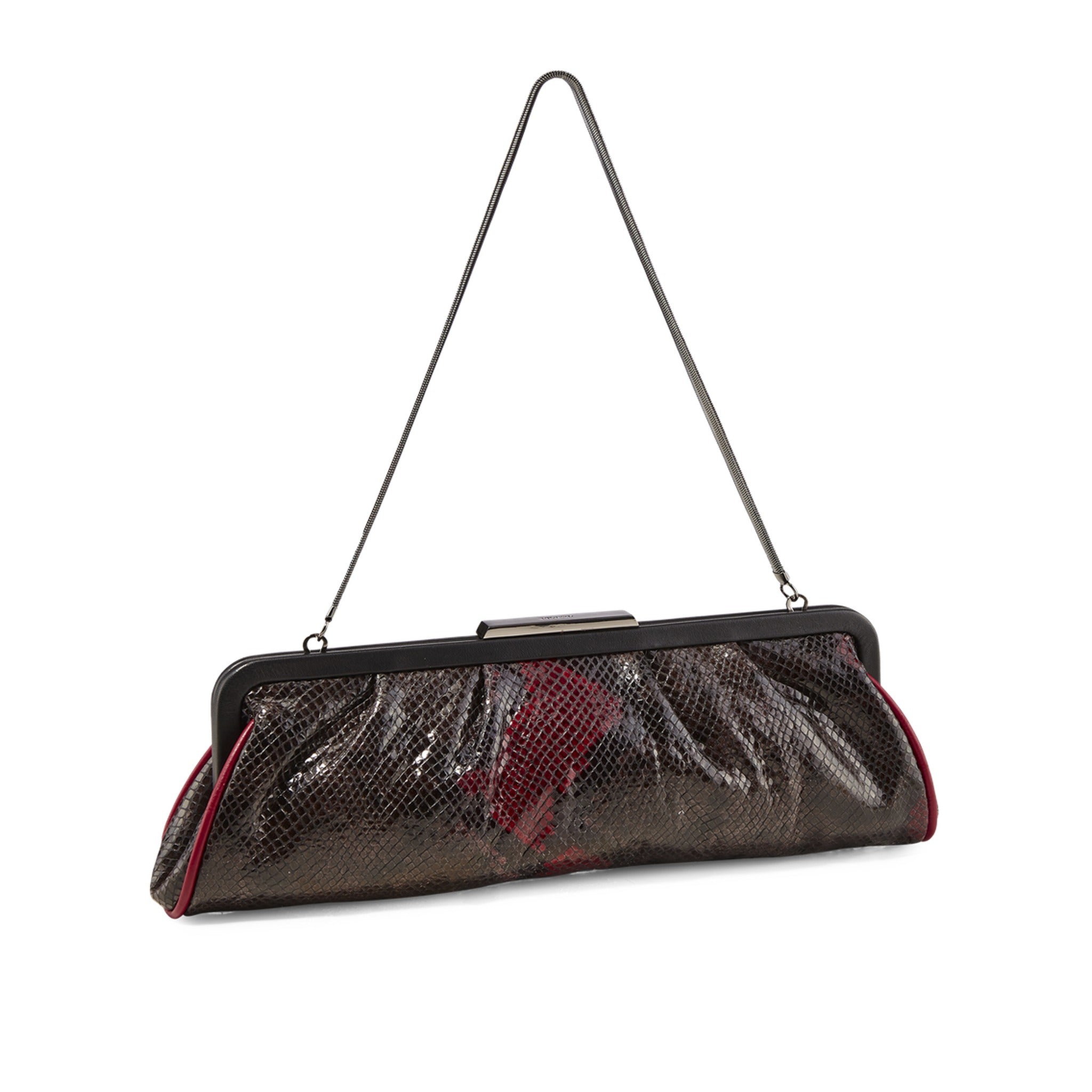 PICARD FIERCE VINO Clutch Leder