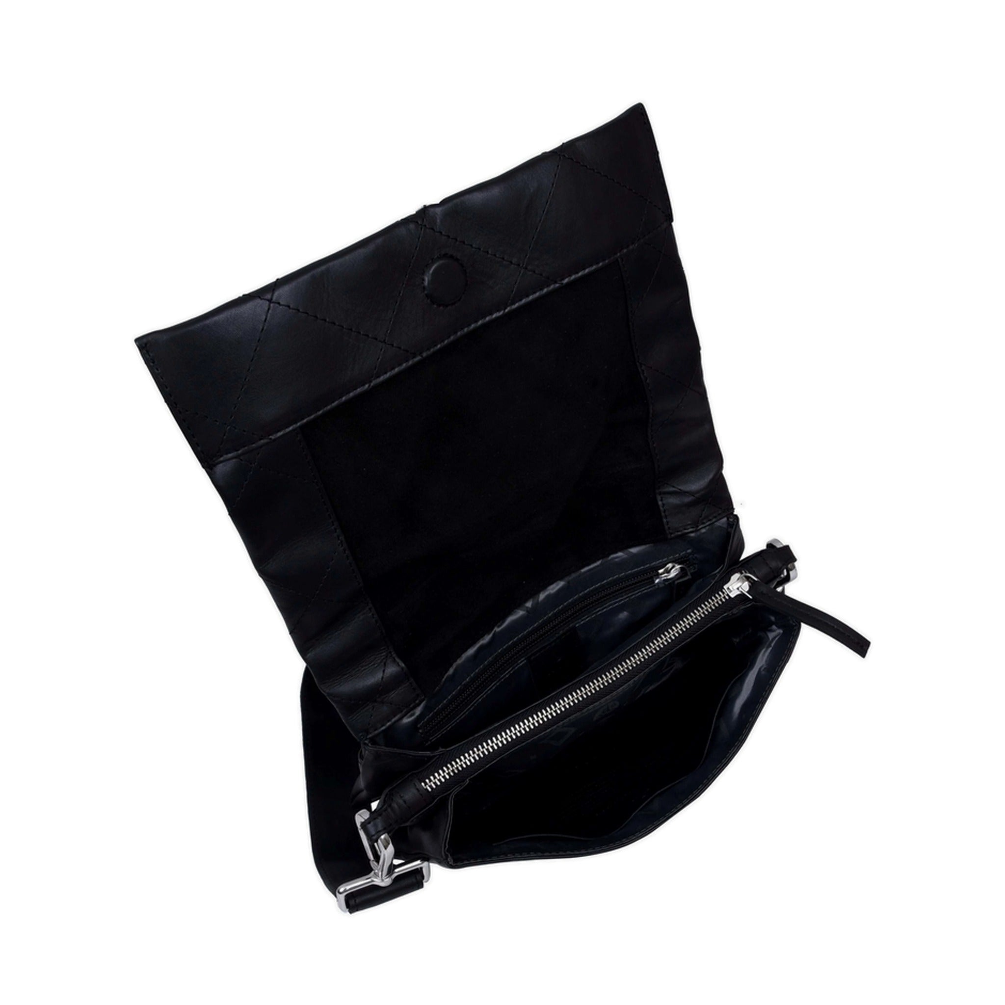 ADAX Überschlagtasche Madeleine black