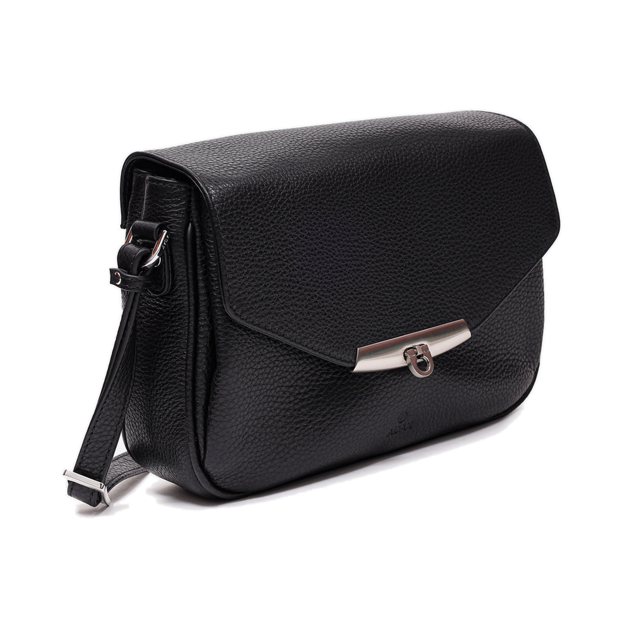 ADAX Cormorano Überschlagtasche LEAH Black