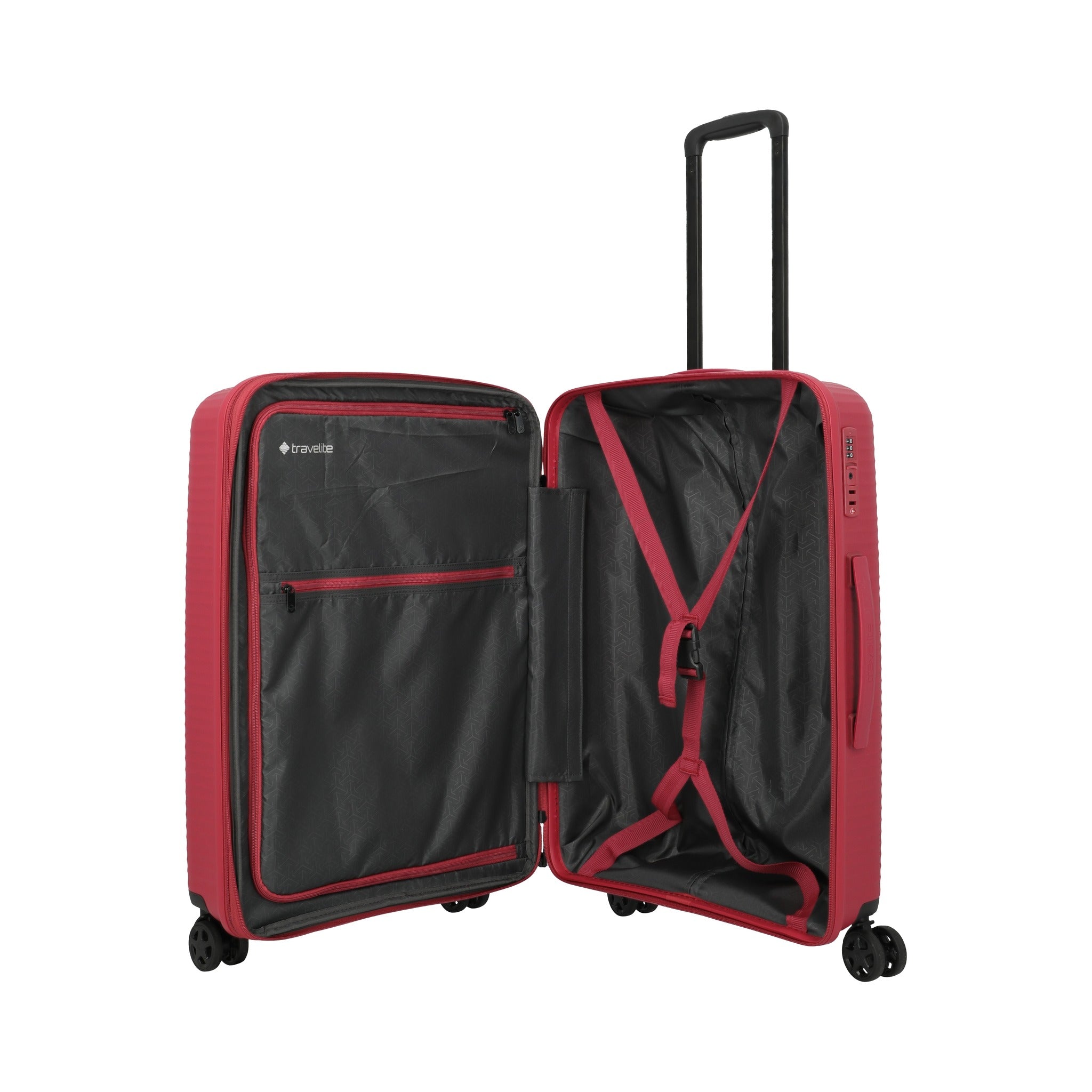 Travelite AIR STRIPE Trolley 4w M exp.
