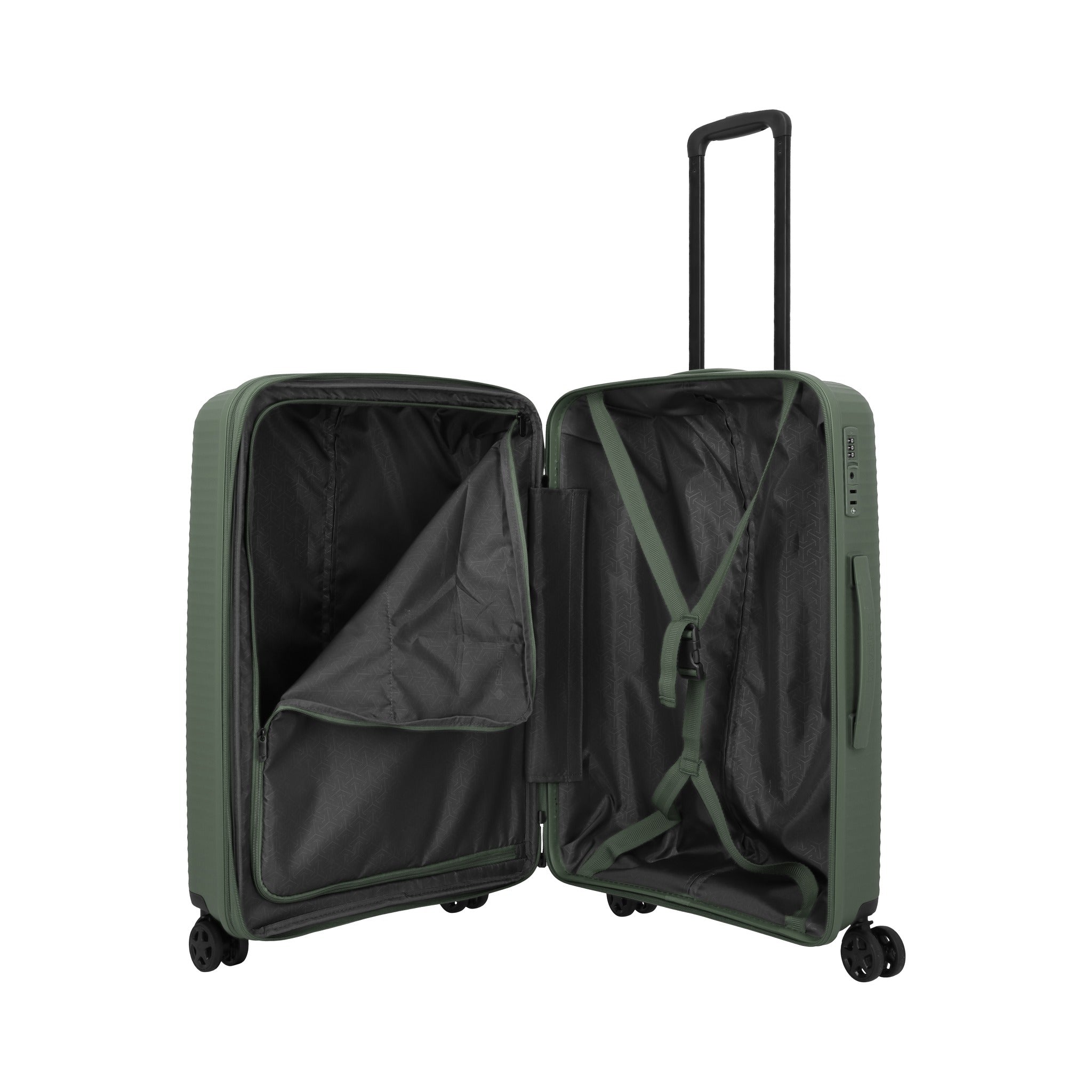 Travelite AIR STRIPE Trolley 4w M exp.