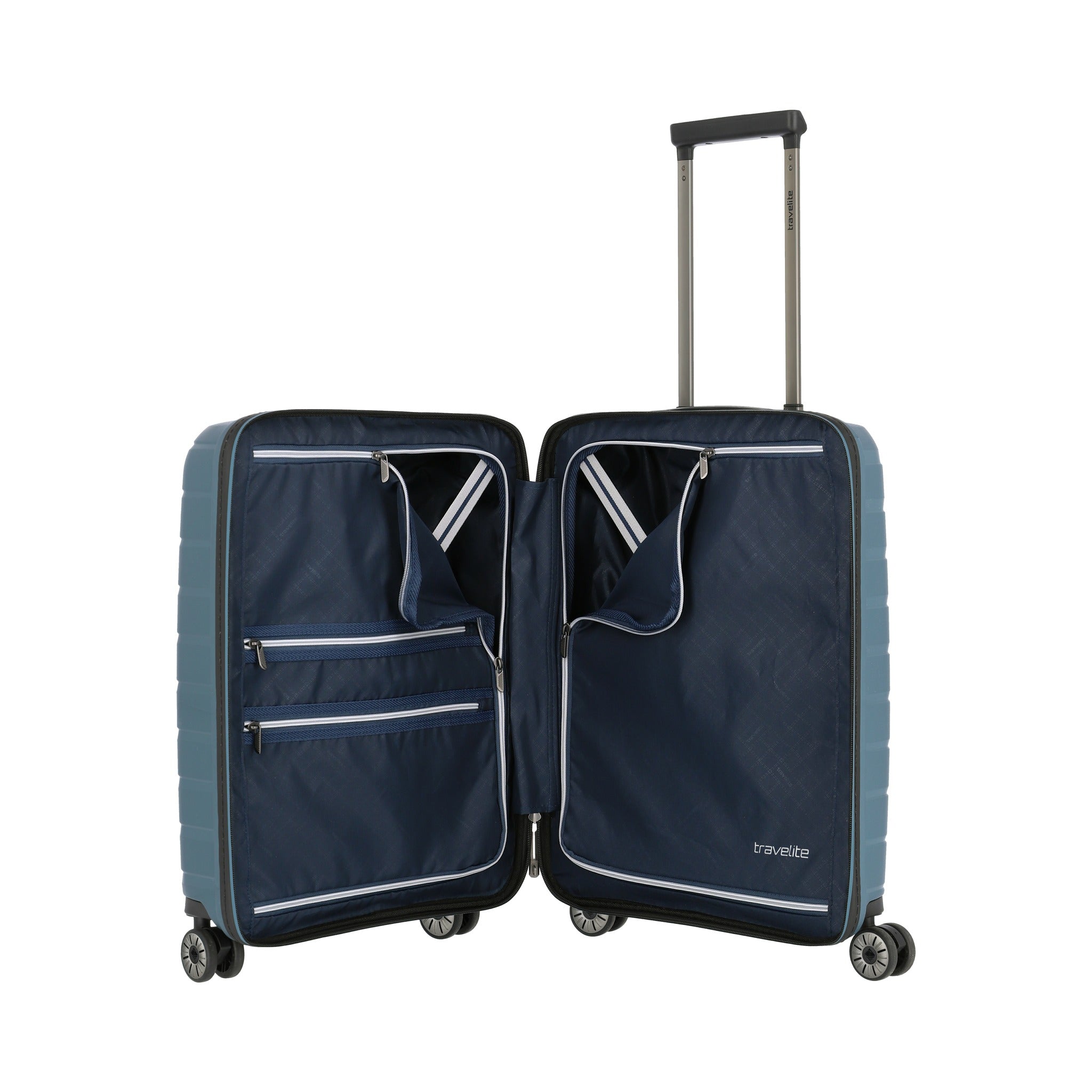 Travelite AIR BASE Trolley 4w S Front Pocket