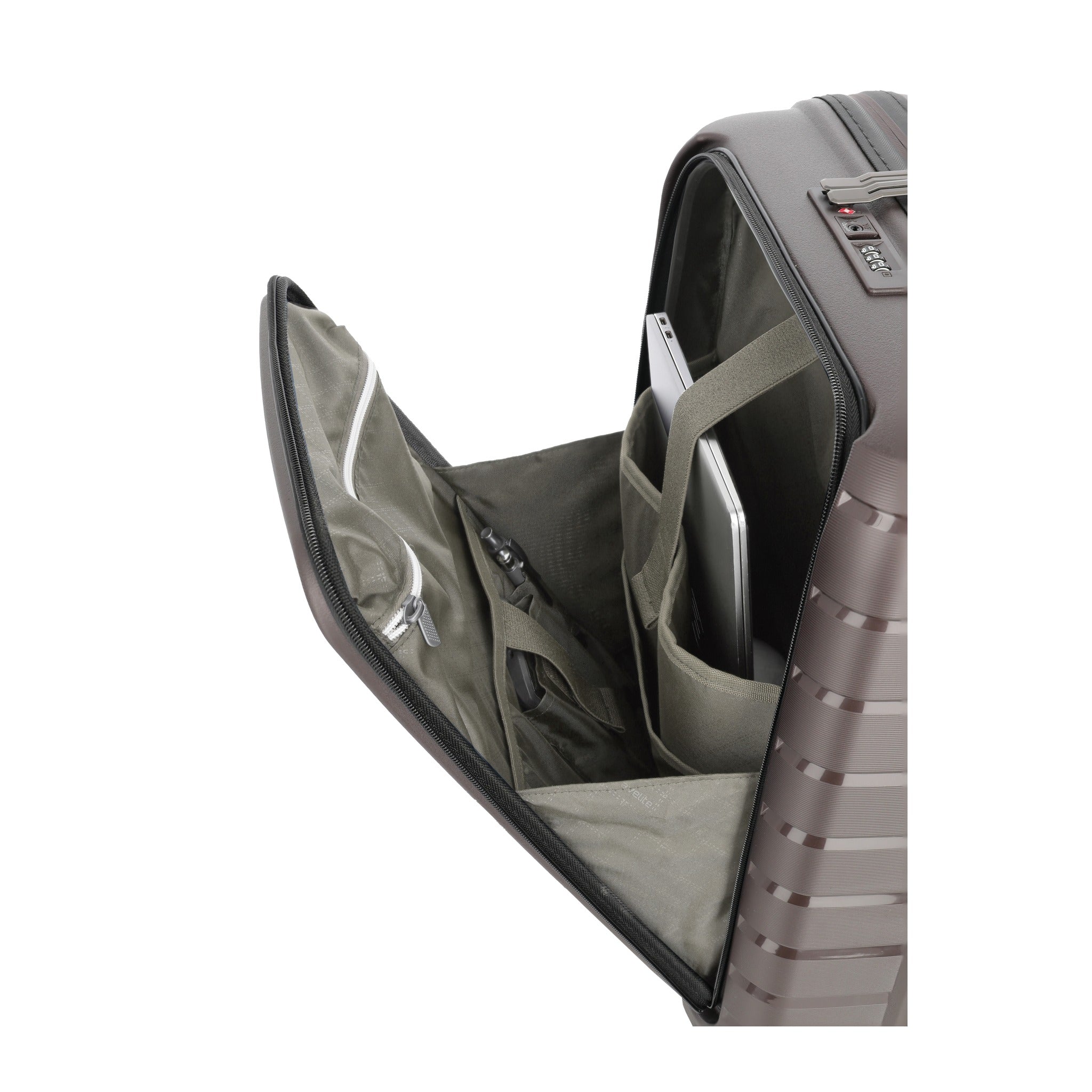 Travelite AIR BASE Trolley 4w S Front Pocket