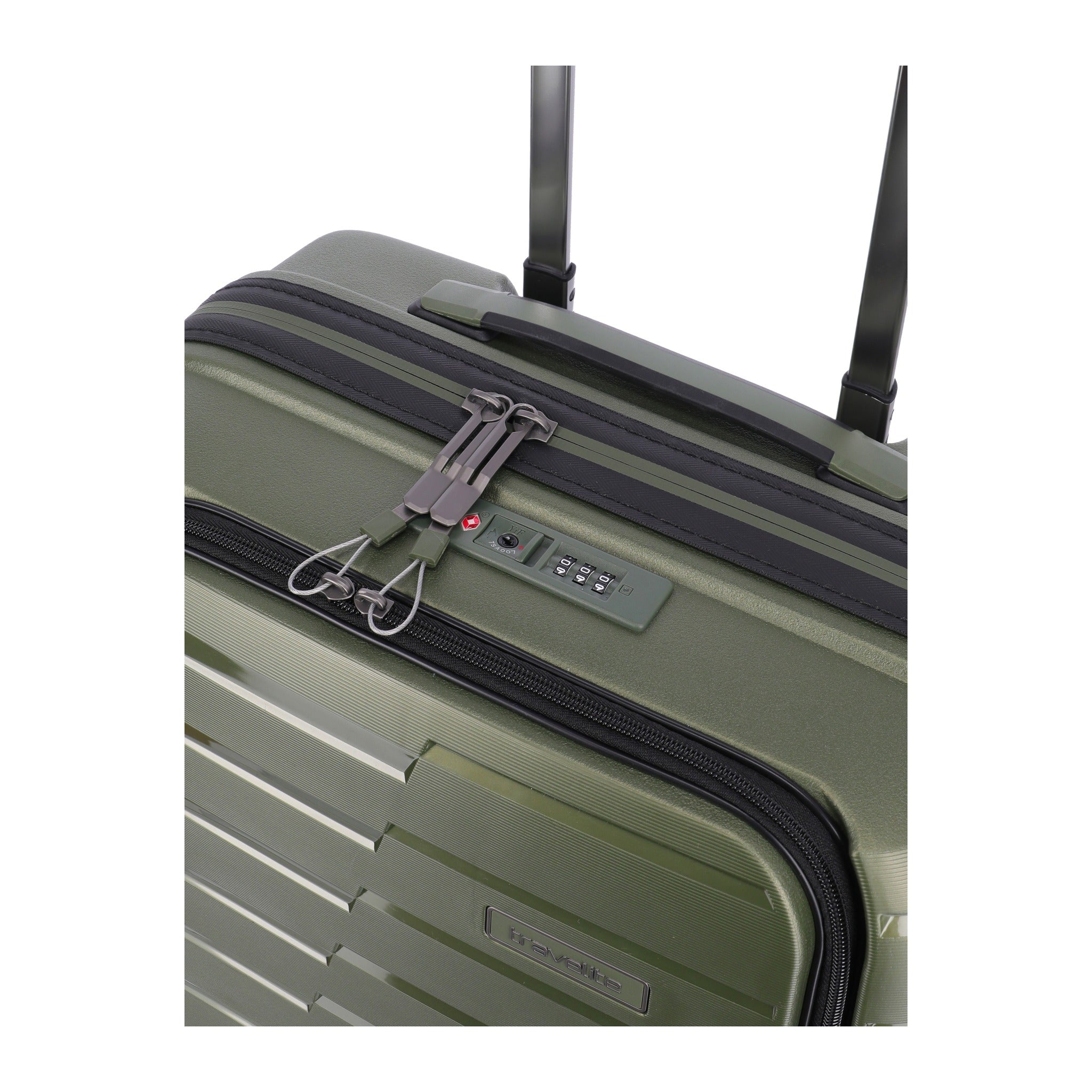 Travelite AIR BASE Trolley 4w S Front Pocket