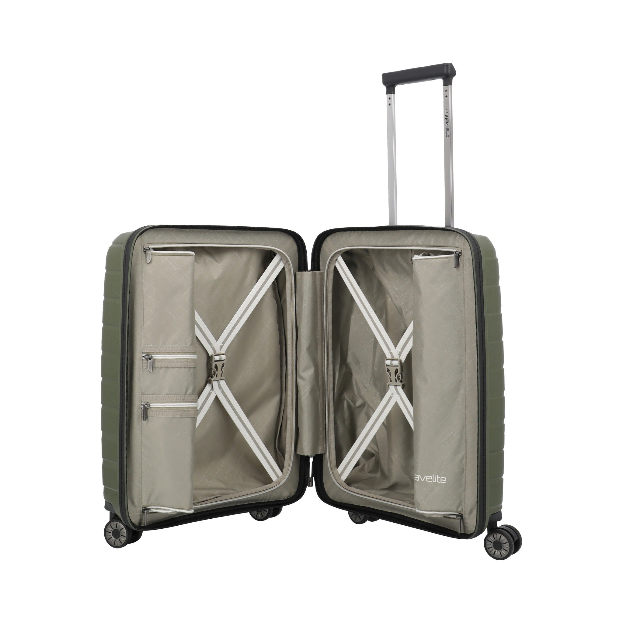 Travelite AIR BASE Trolley 4w S Front Pocket