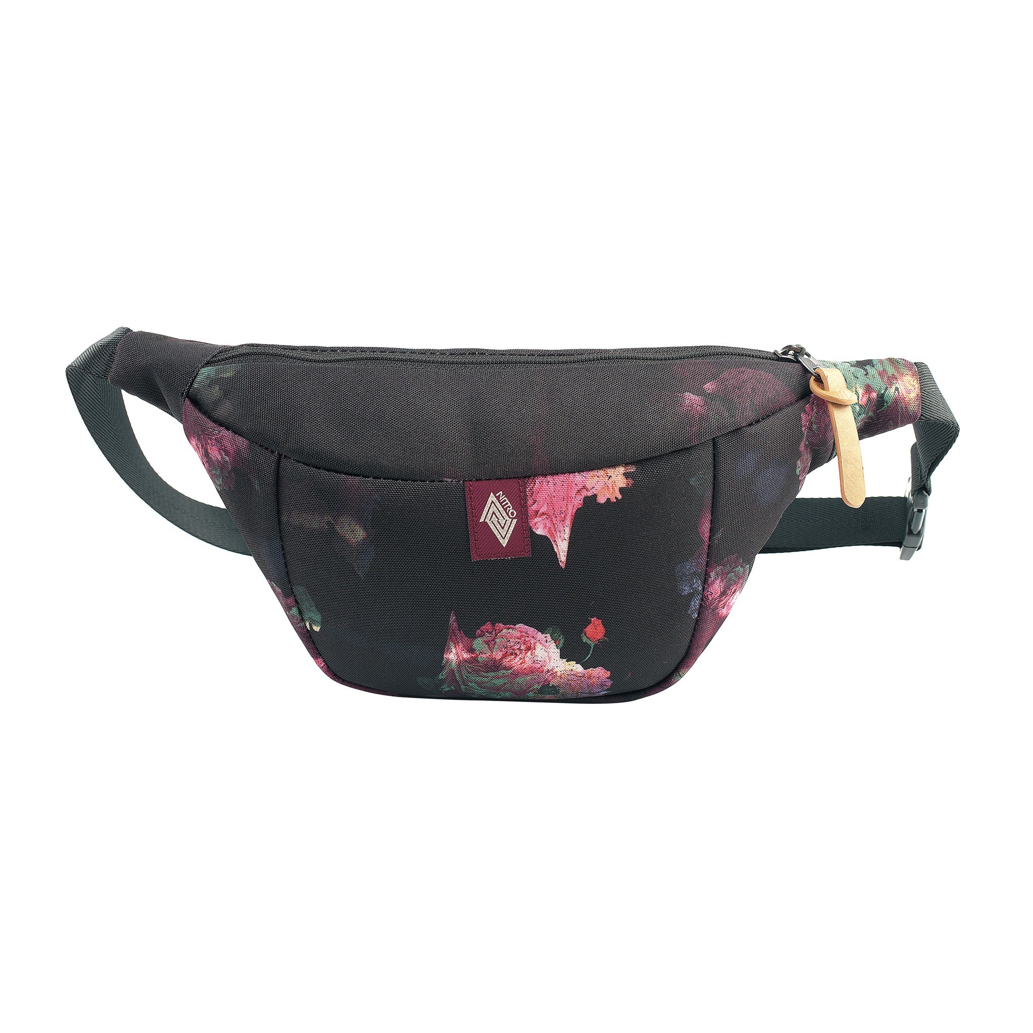 NITRO  HIP BAG BLACK ROSE