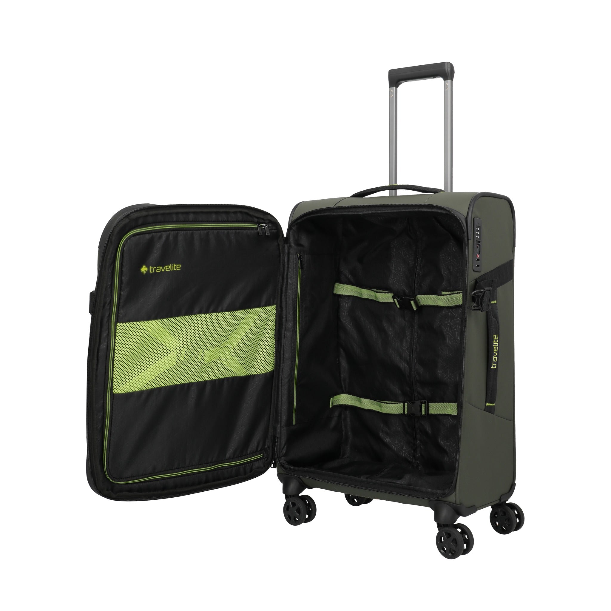Travelite BRIIZE Trolley 4w M exp.,