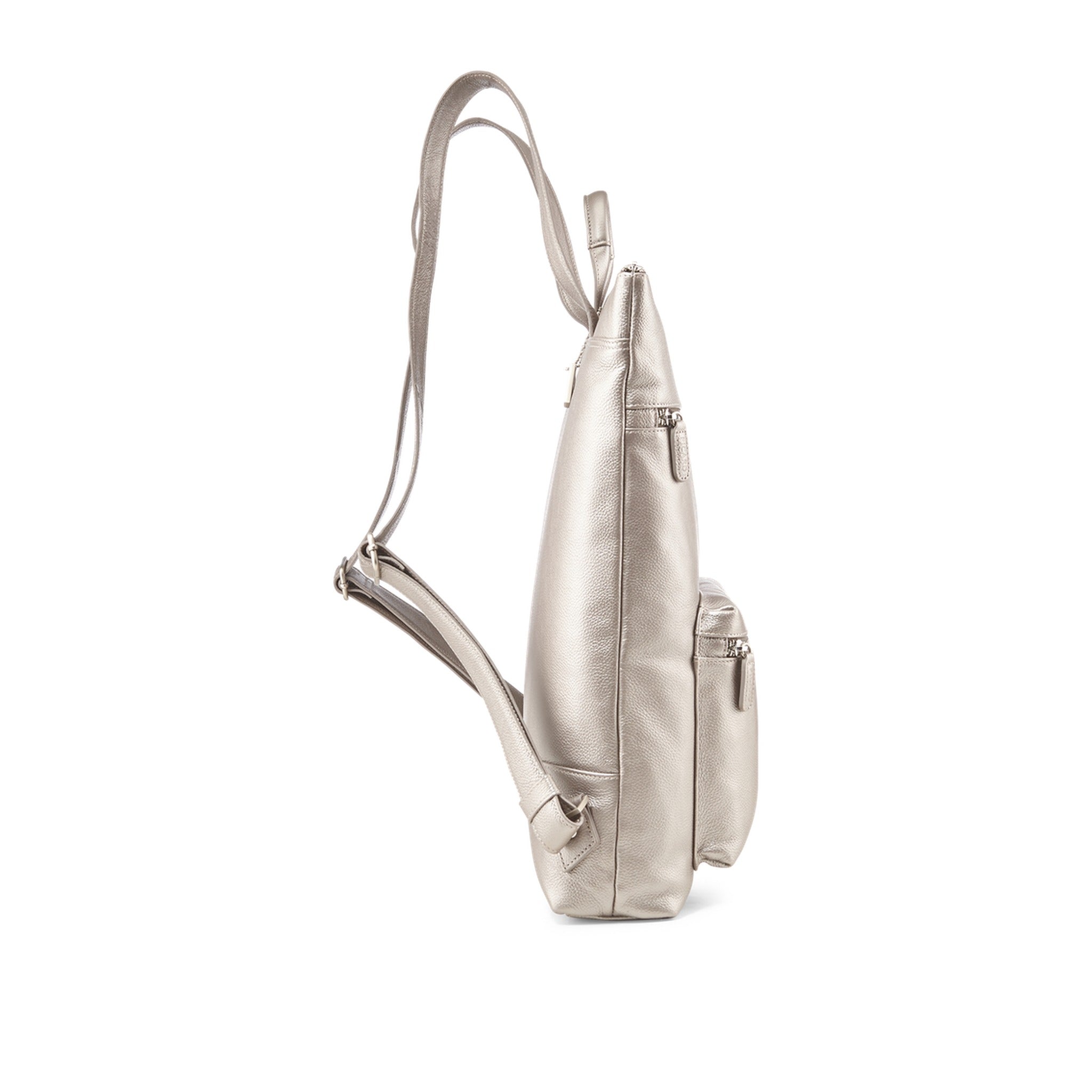 PICARD LUIS Lederrucksack SCHWARZ