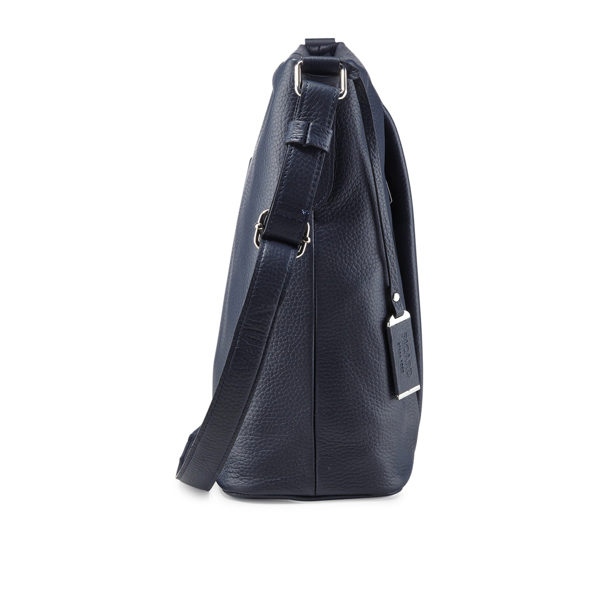 PICARD PURE Reißverschlusstasche Leder OZEAN
