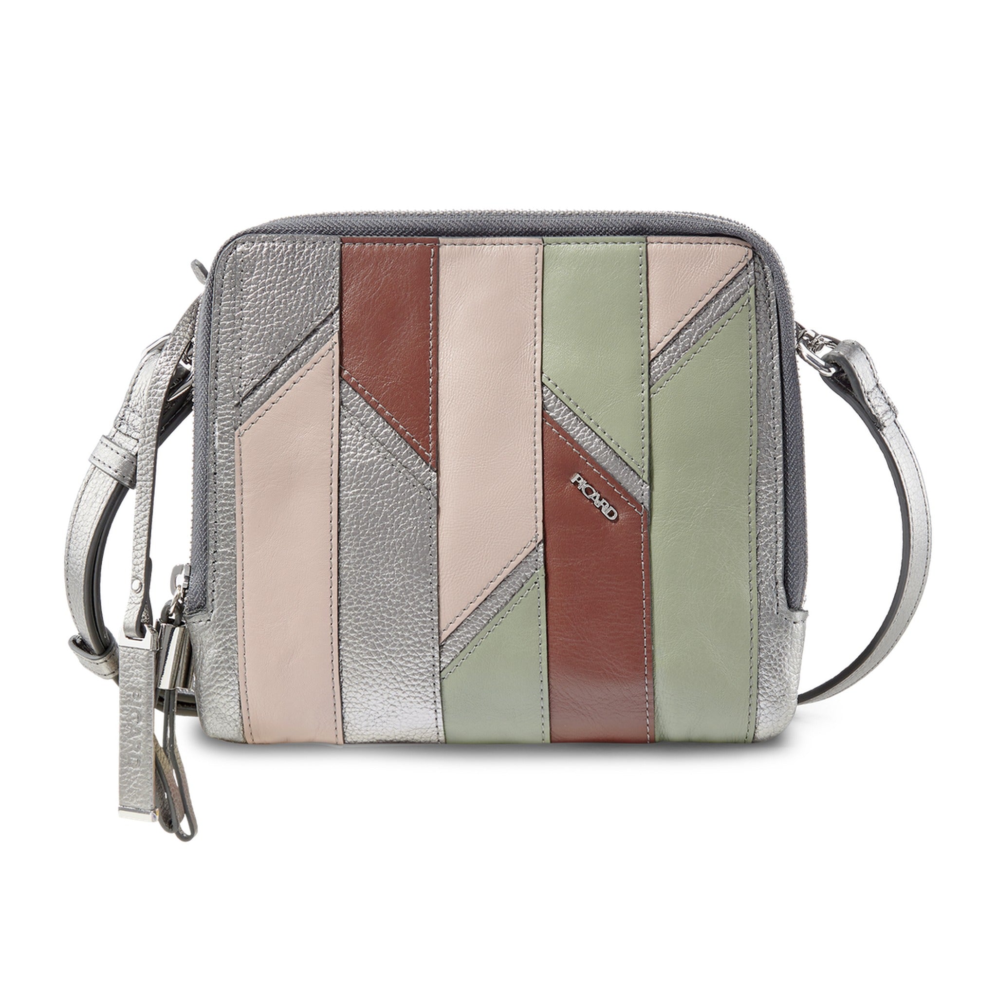 PICARD BRICK MIX Reißverschlusstasche Leder