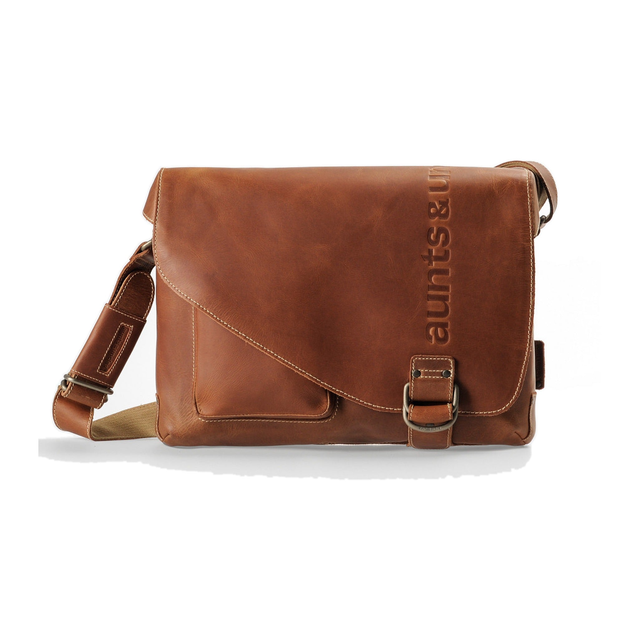 a&u MEDIUM JUDD/VT Postbag  vintage tan "Hunter"