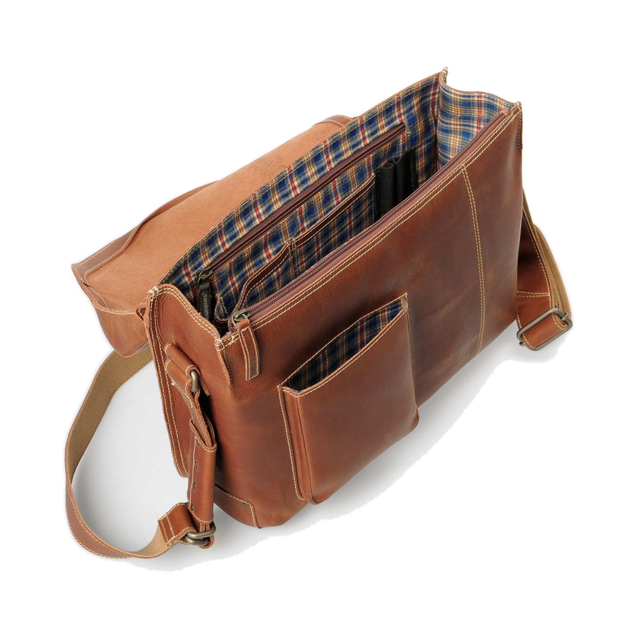 a&u MEDIUM JUDD/VT Postbag  vintage tan "Hunter"
