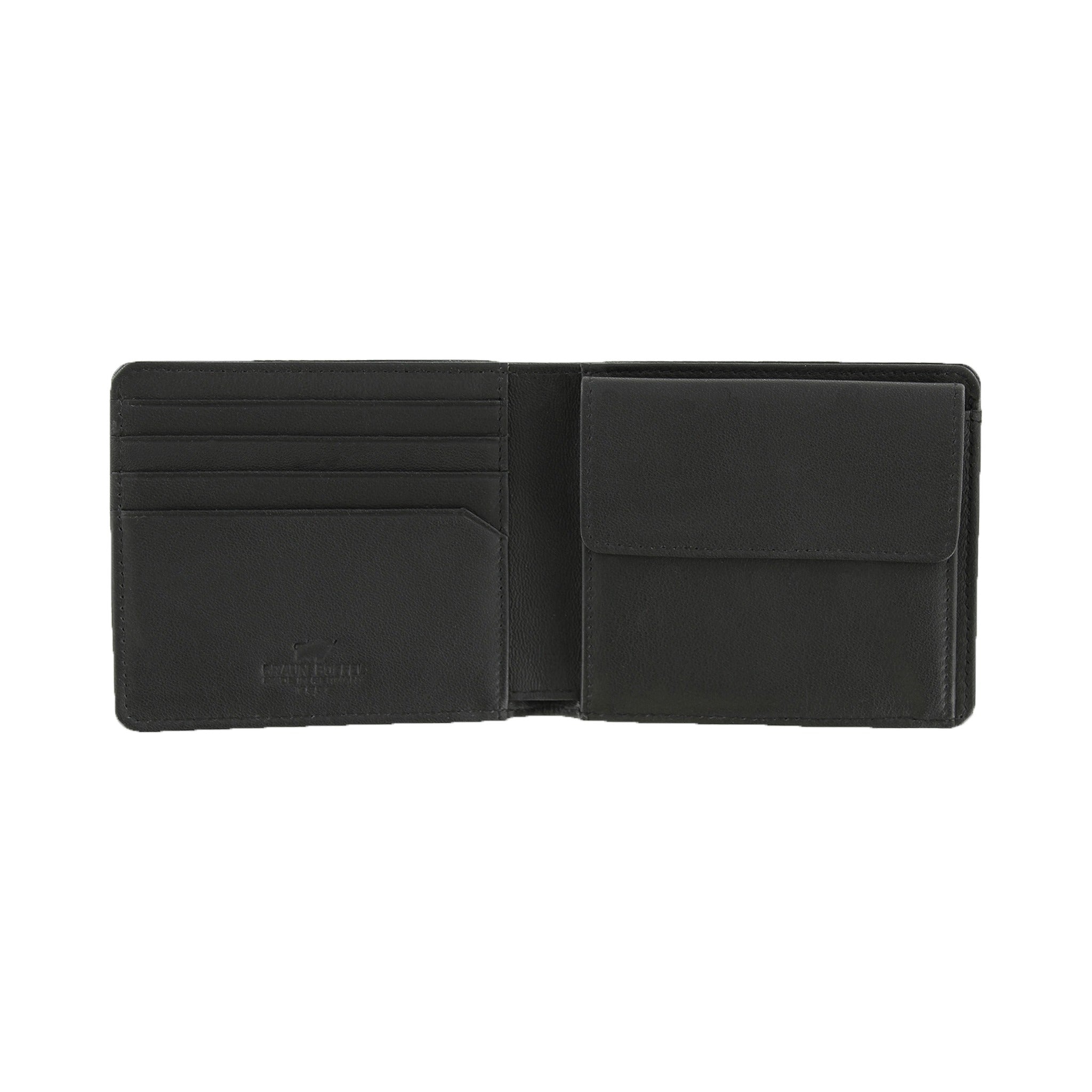 Braun Büffel ARIZONA RFID Scheintasche QF schwarz