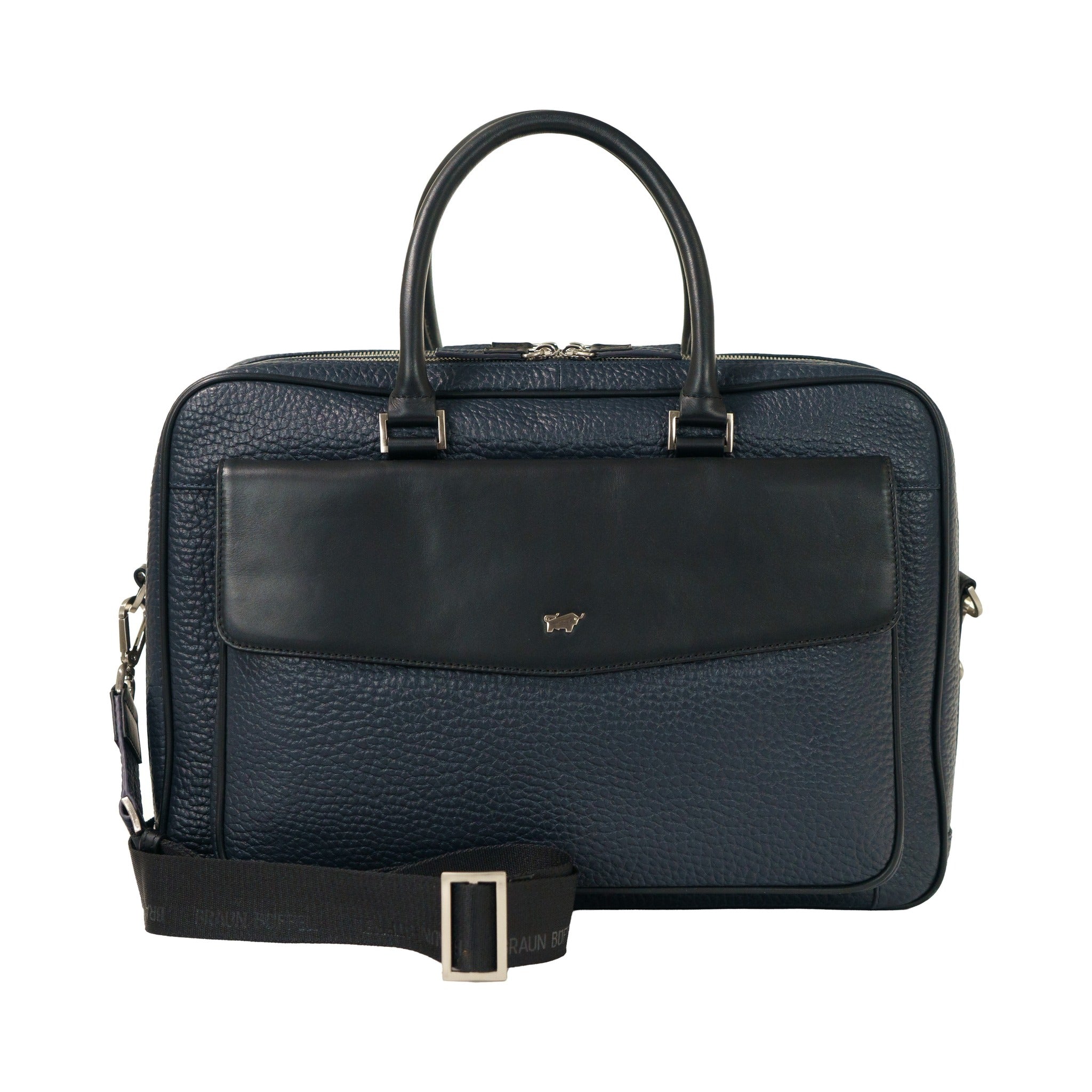 Braun Büffel BEN Businesstasche navy/black
