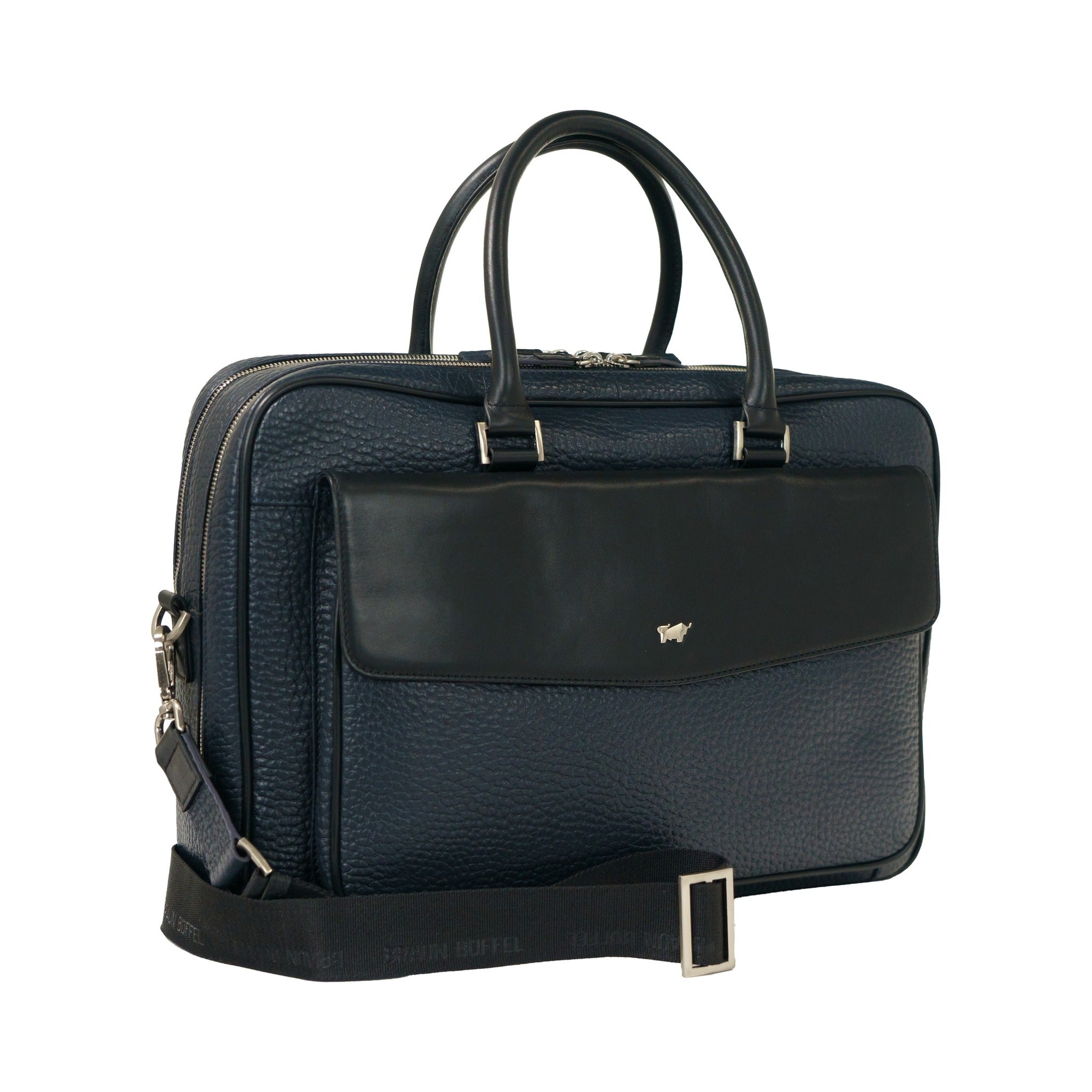 Braun Büffel BEN Businesstasche navy/black