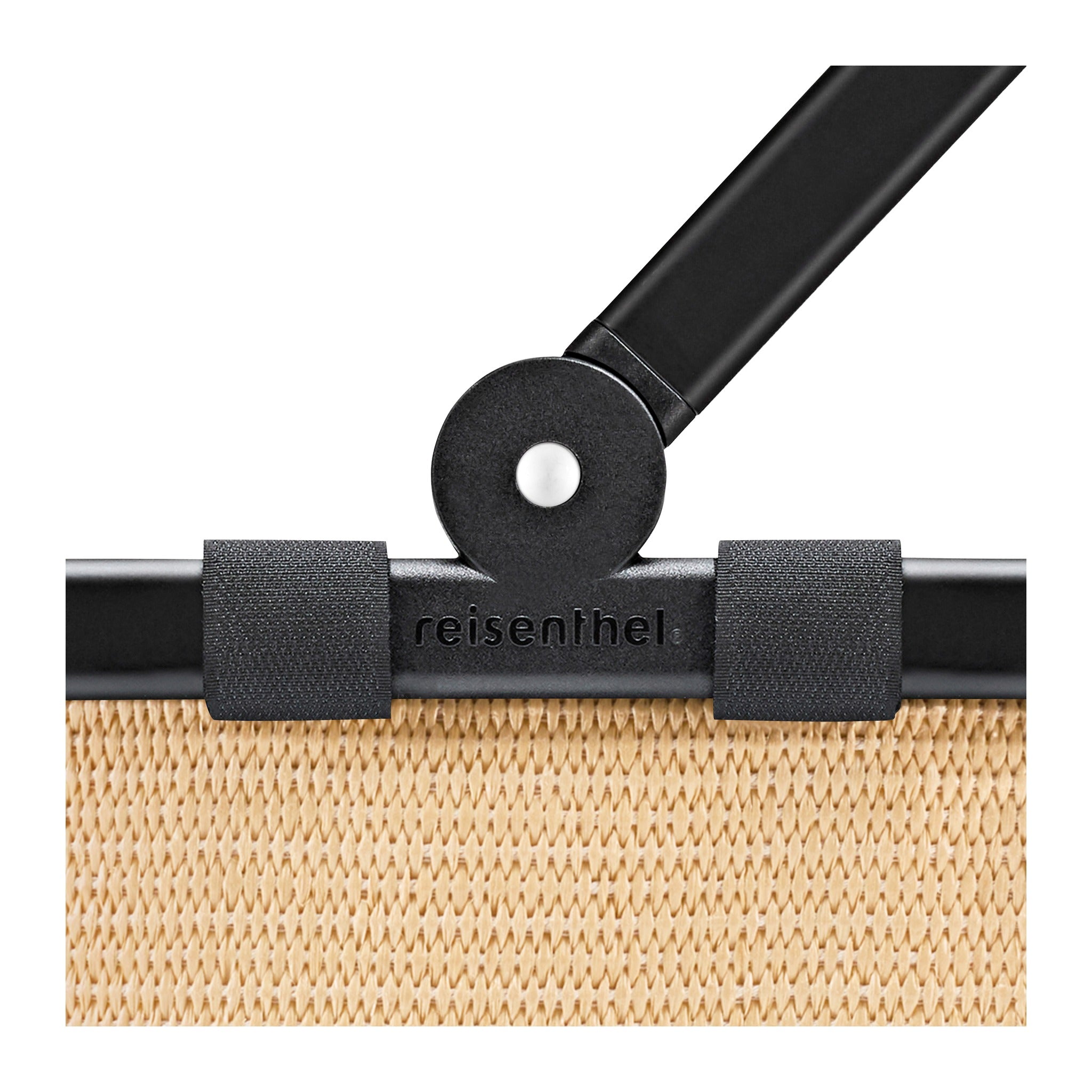 Reisenthel carrybag frame raffia black