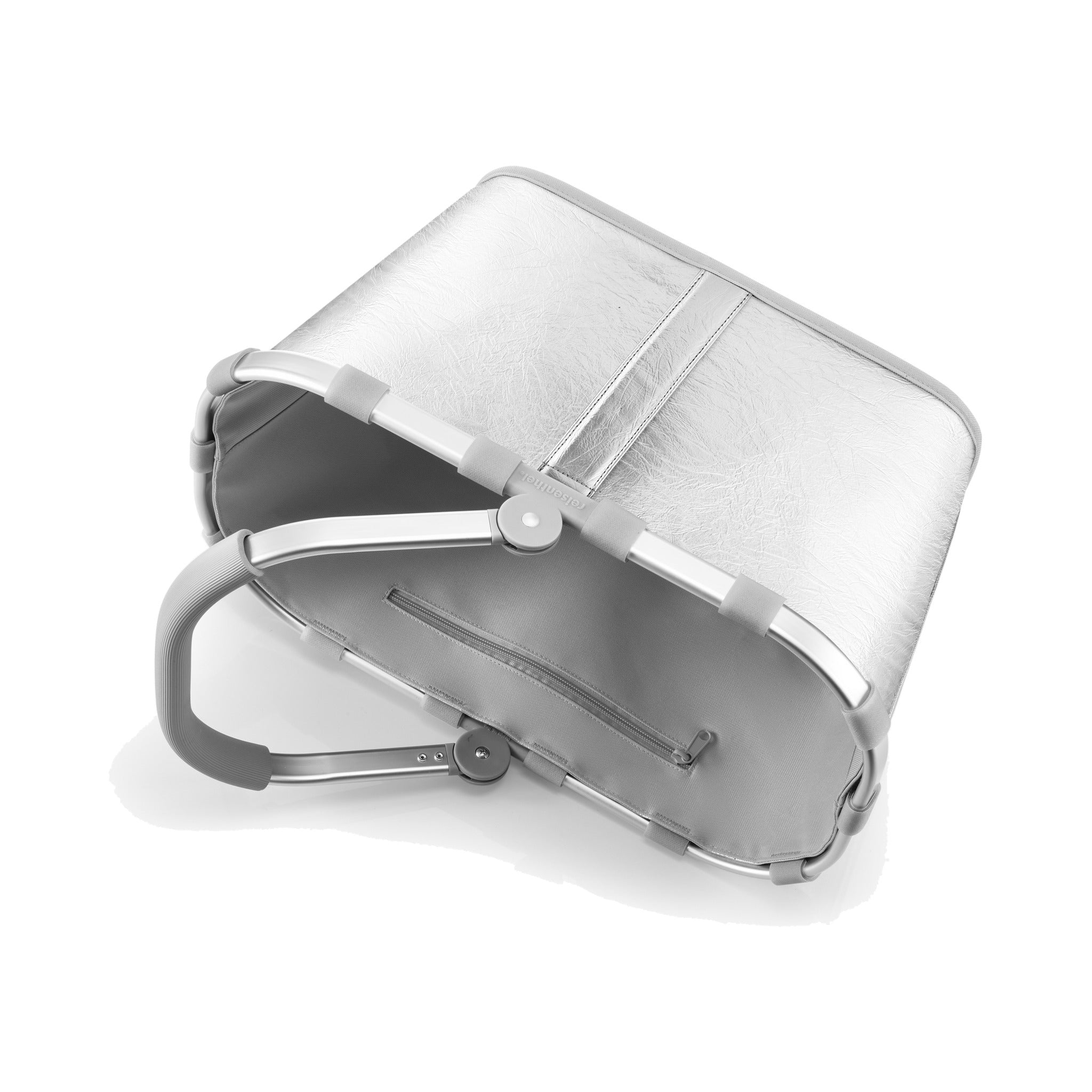 Reisenthel carrybag silver crackle