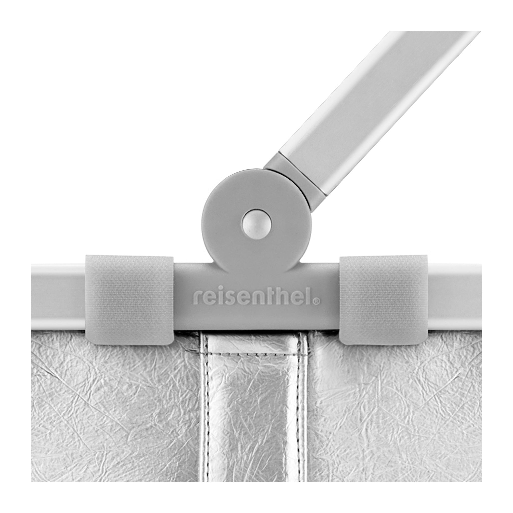 Reisenthel carrybag silver crackle