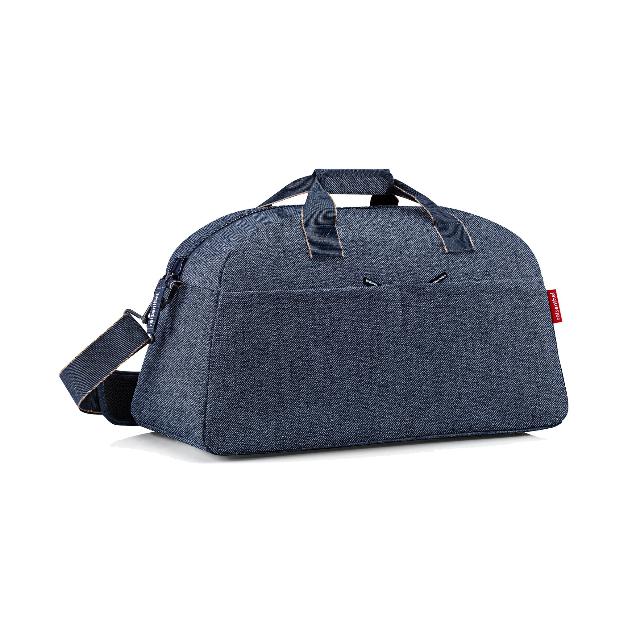 Reisenthel overnighter herringbone dark blue