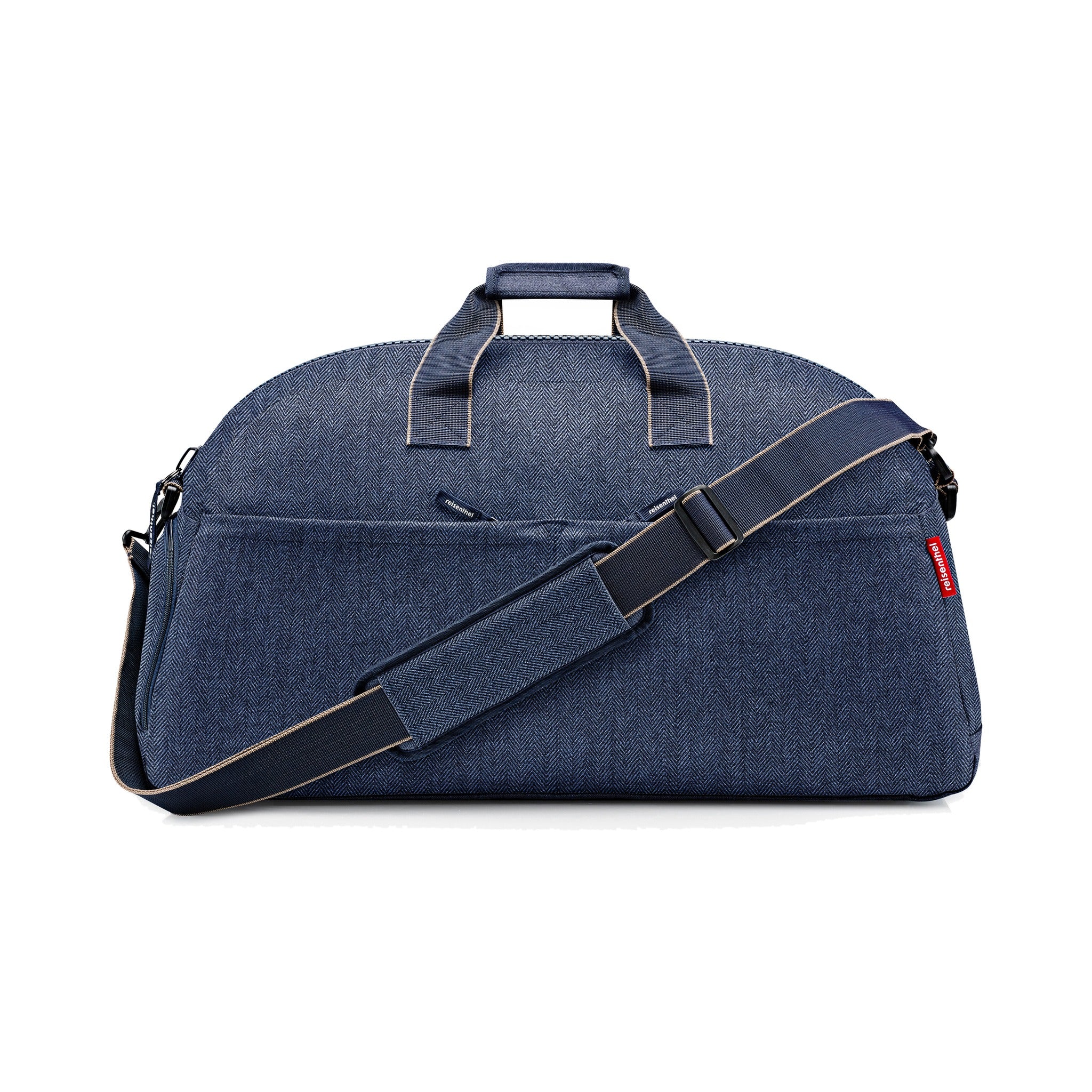 Reisenthel overnighter herringbone dark blue