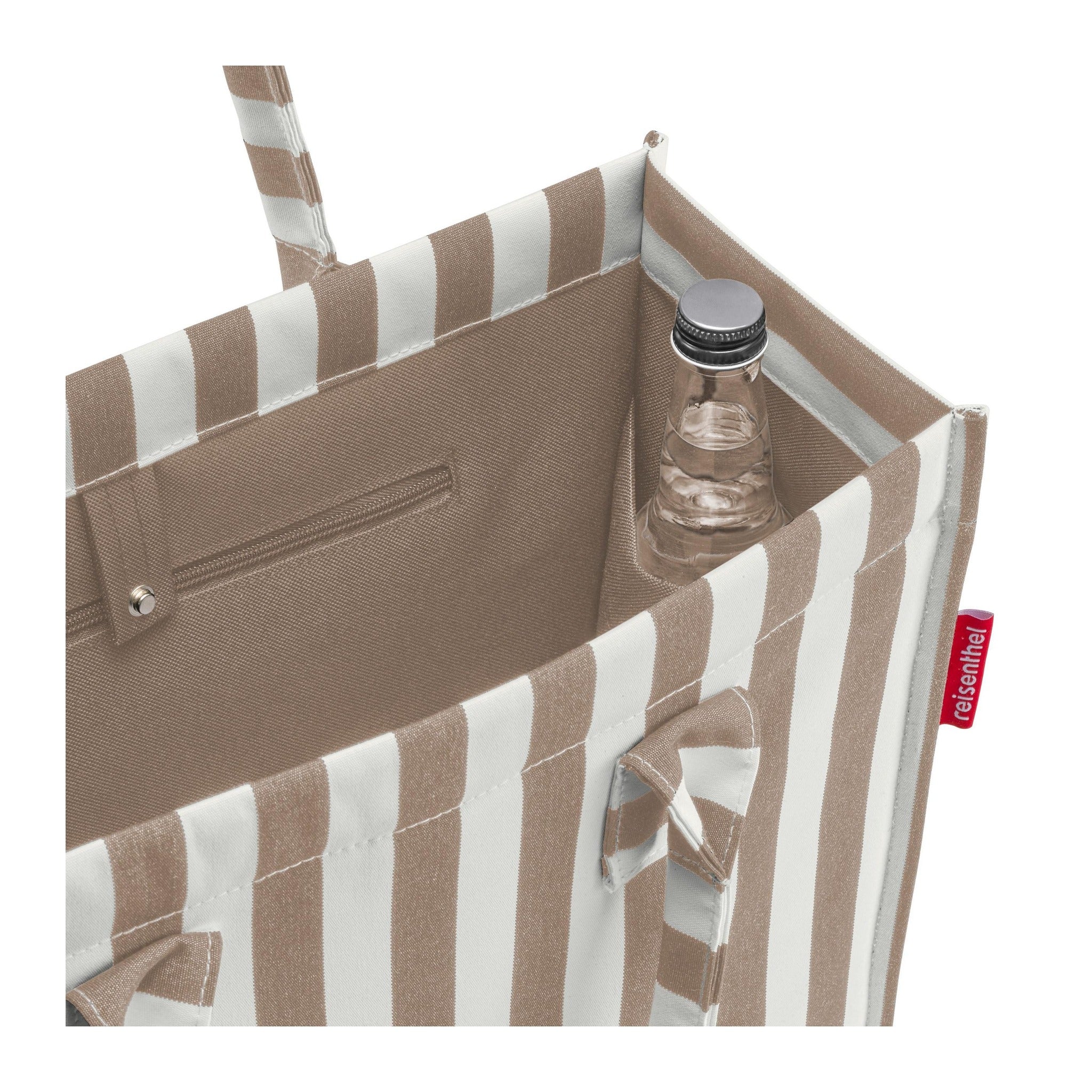 Reisenthel daily shopper summerstripes coffee