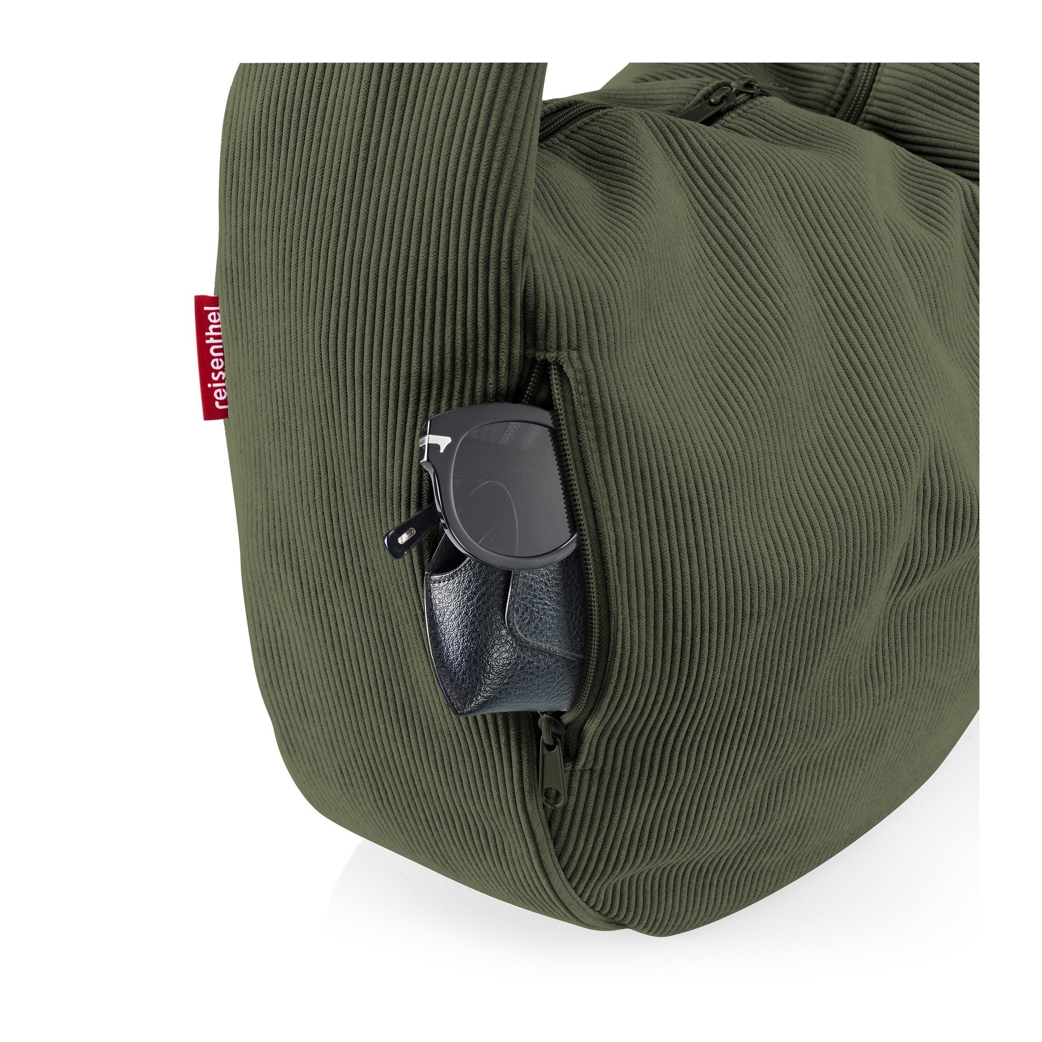 Reisenthel moonbag cord dark matcha