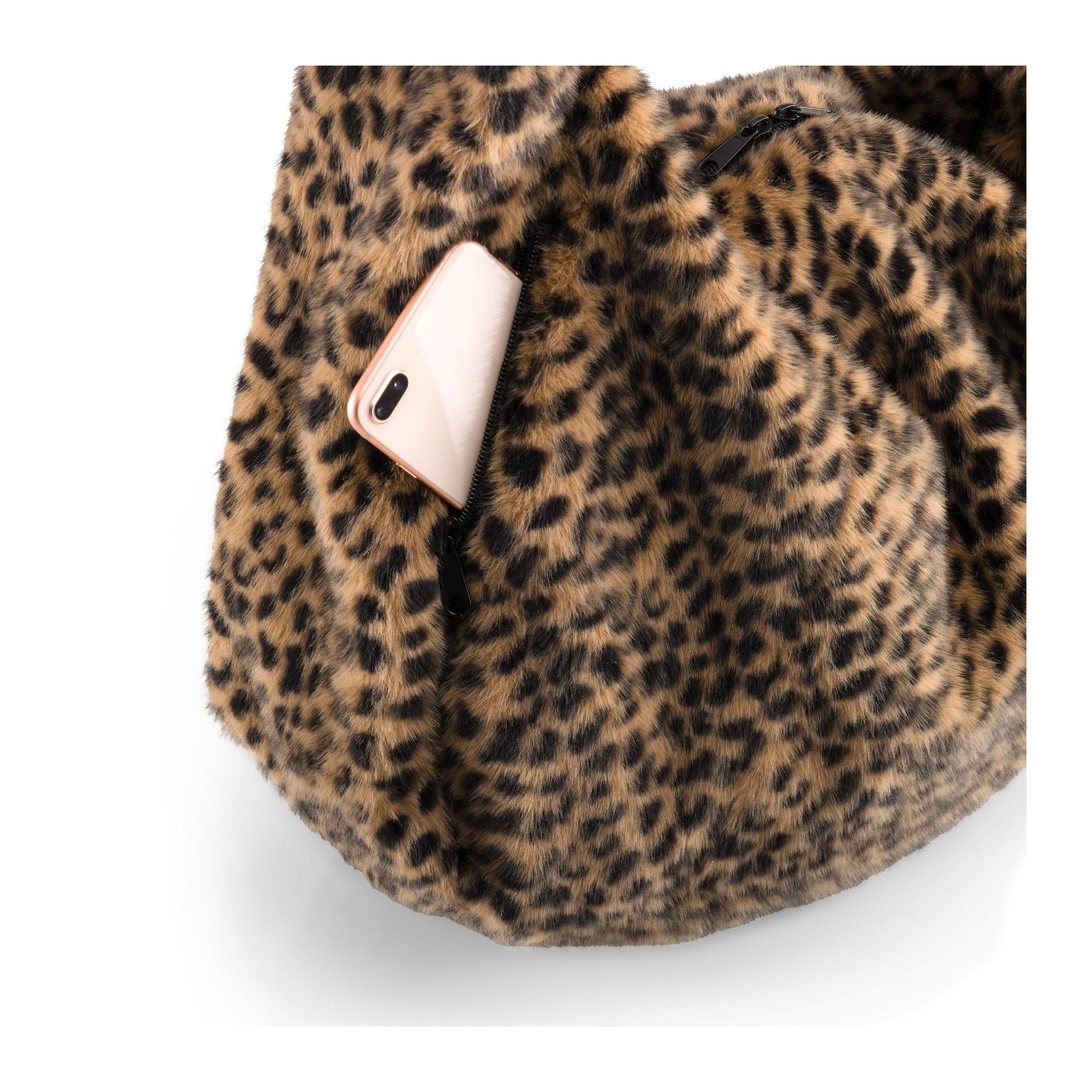 Reisenthel moonbag  leo fake fur
