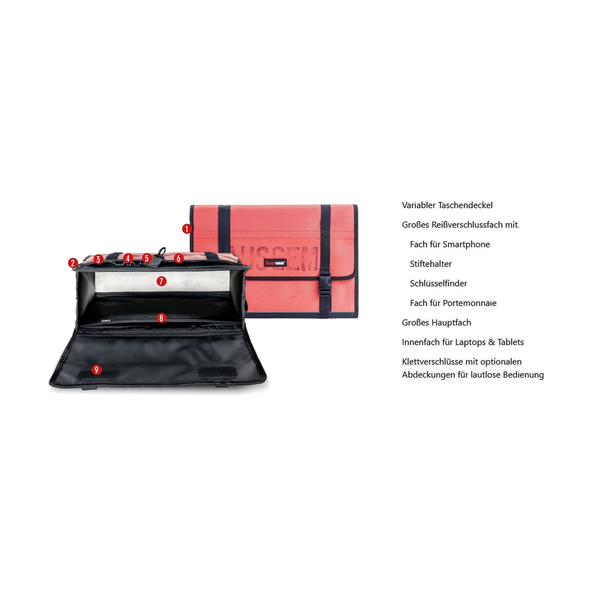 Feuerwear Gordon 15L - Messenger Bag