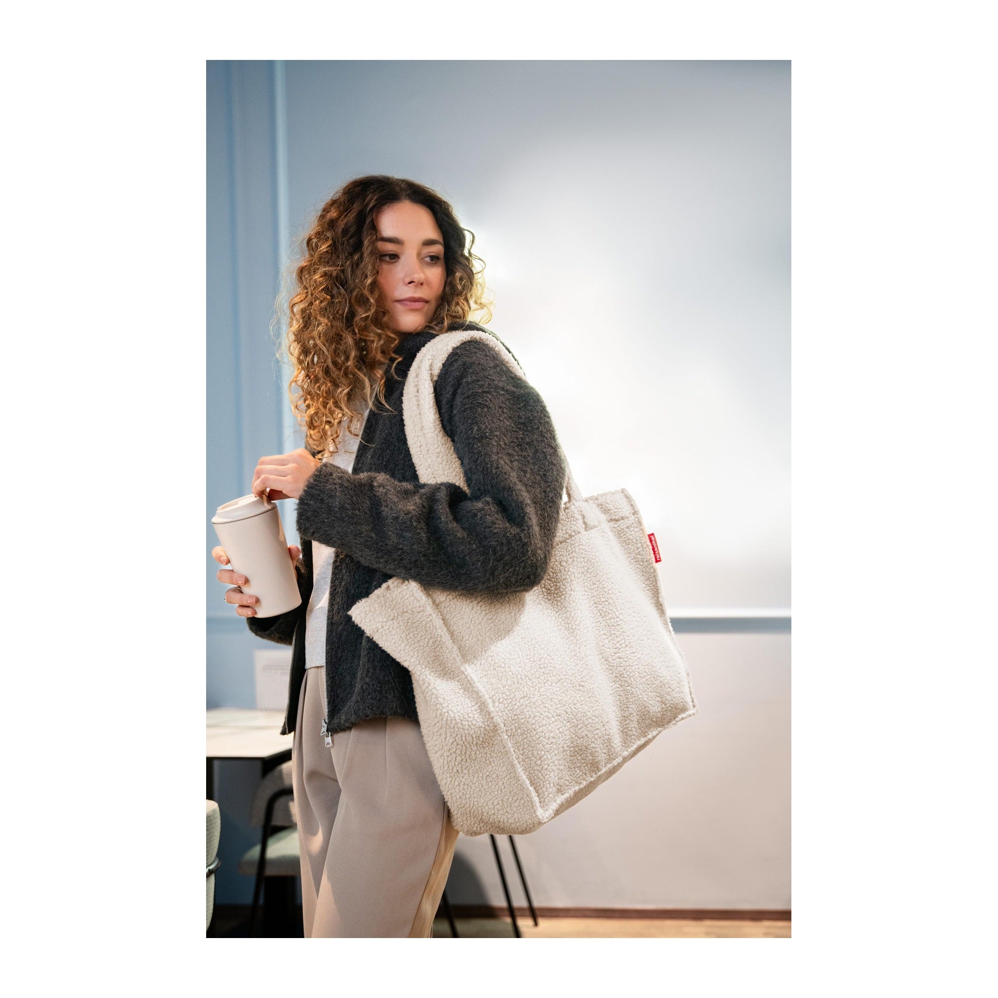 Reisenthel softshopper  teddy sand