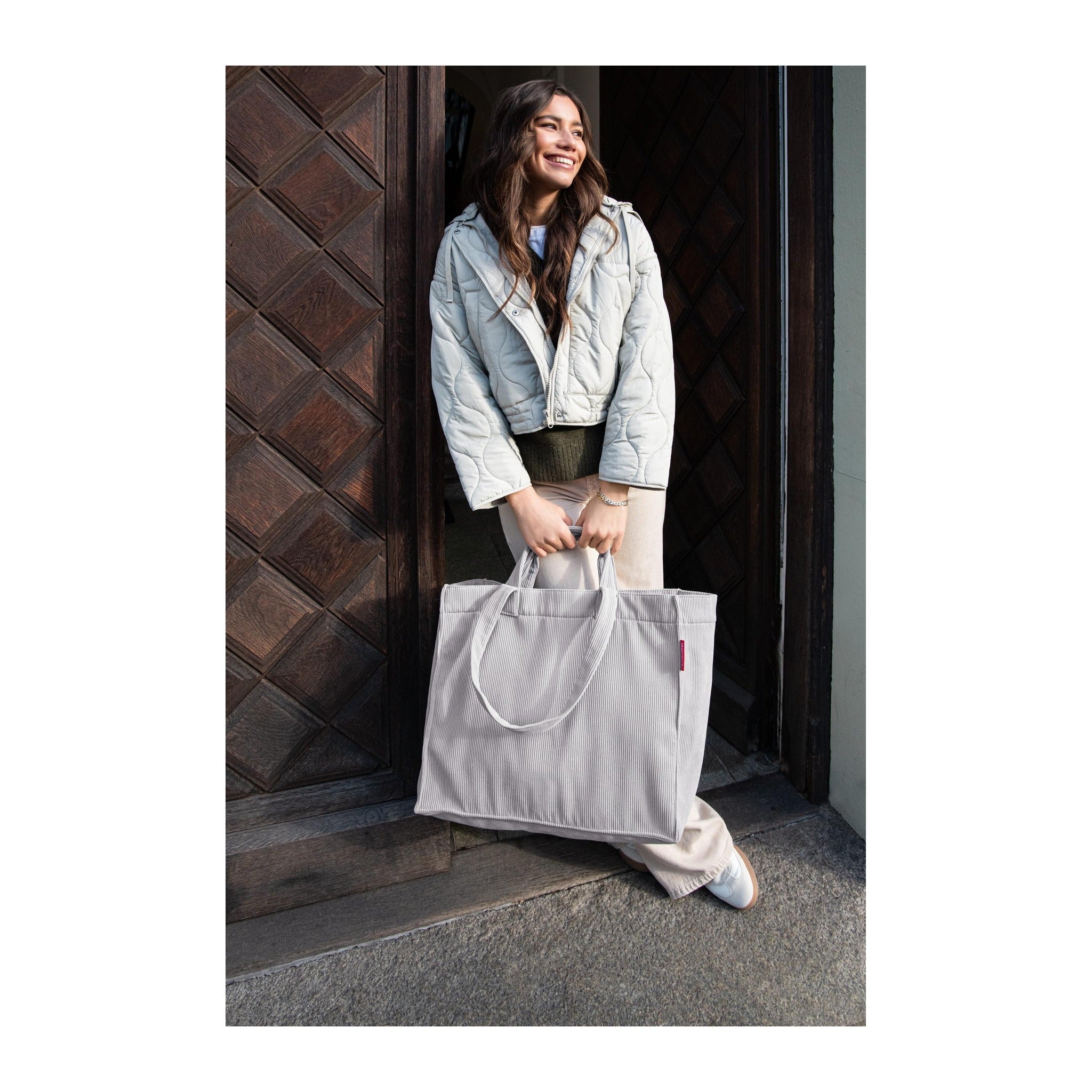 Reisenthel softshopper cord grey