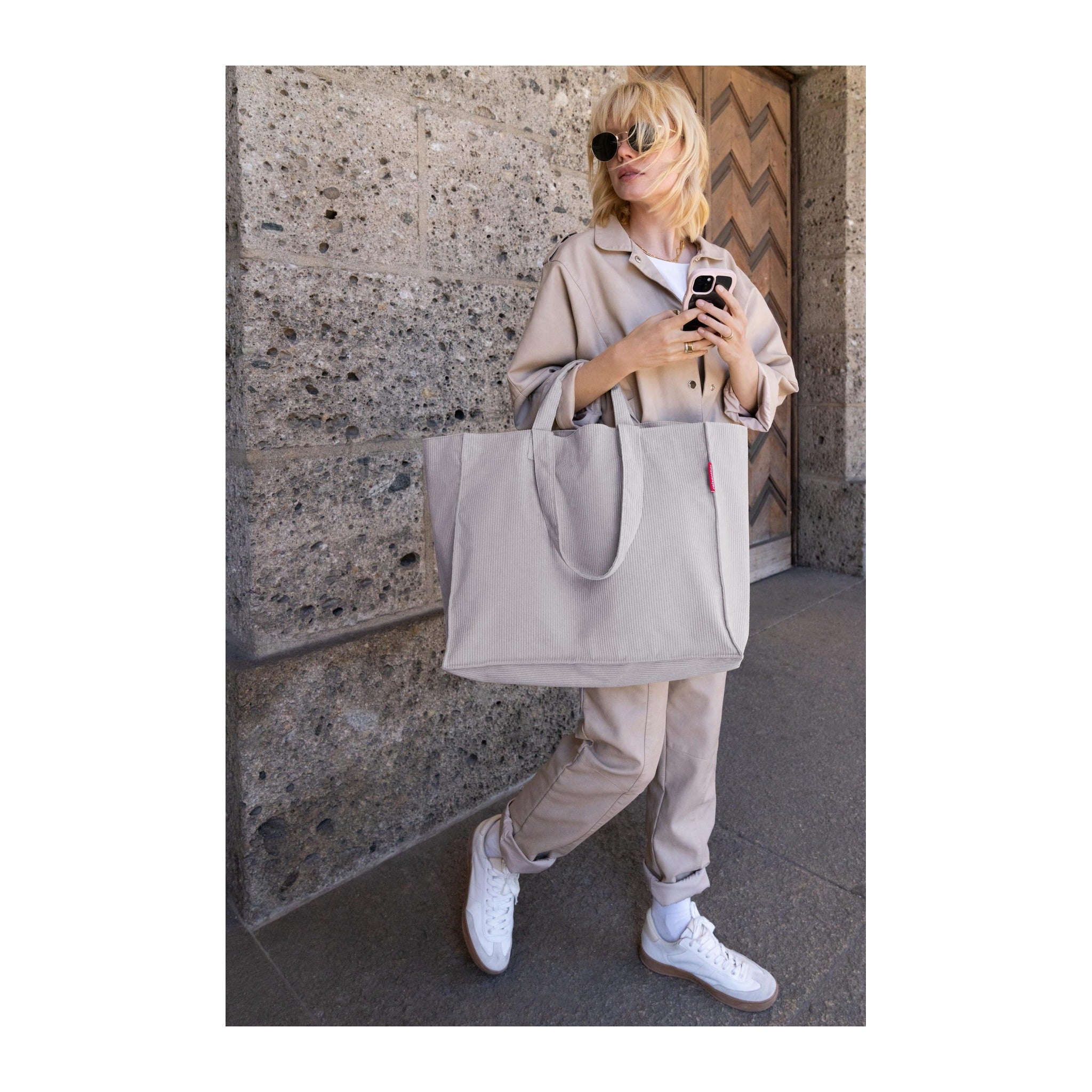 Reisenthel softshopper cord grey