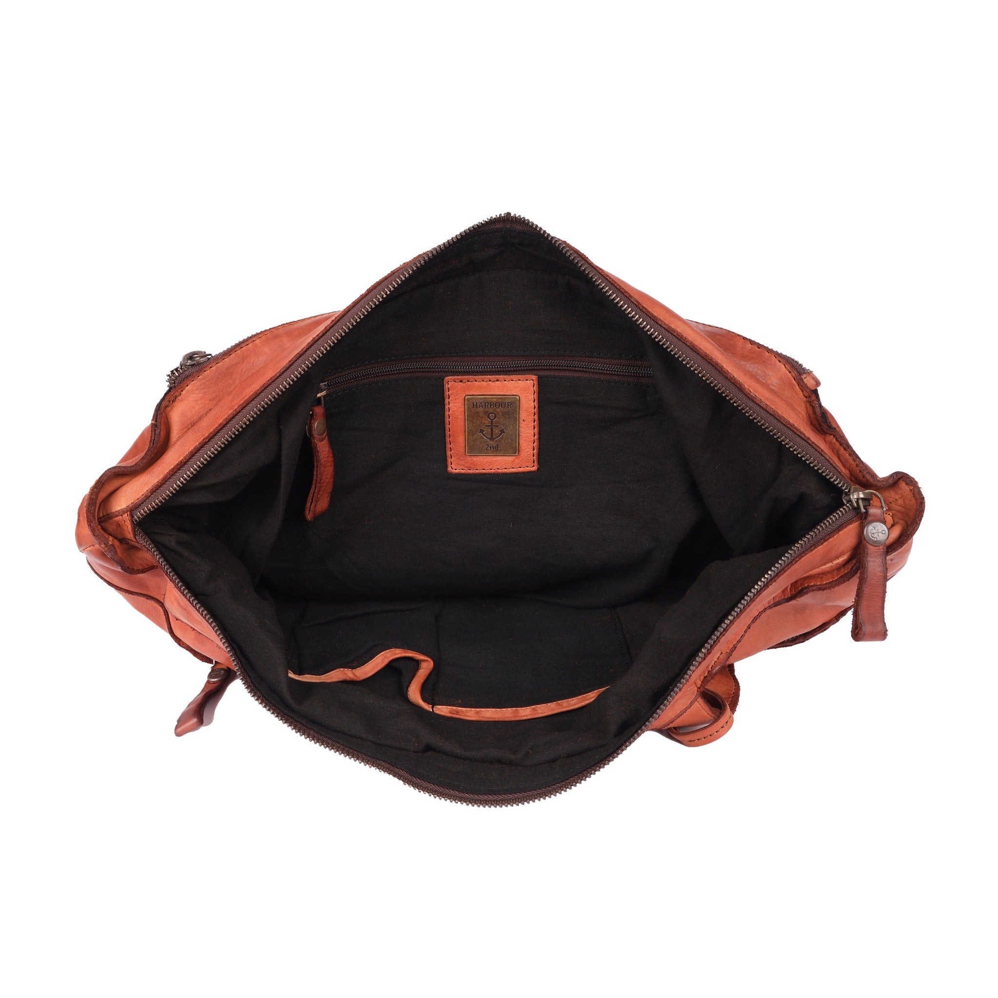Harbour 2nd Business-Shopper JORDAN Leder cognac