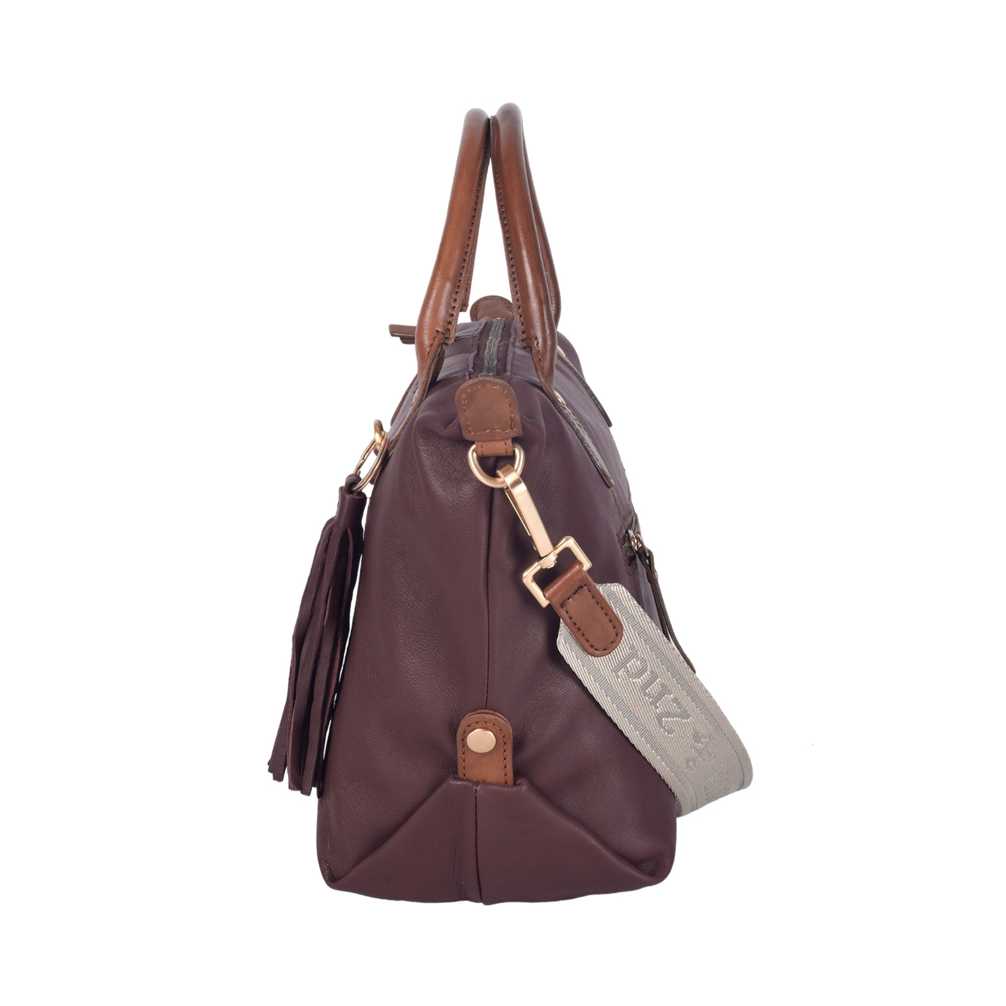 Harbour 2nd Kurzgrifftasche LUCIA M Lammnappaleder
