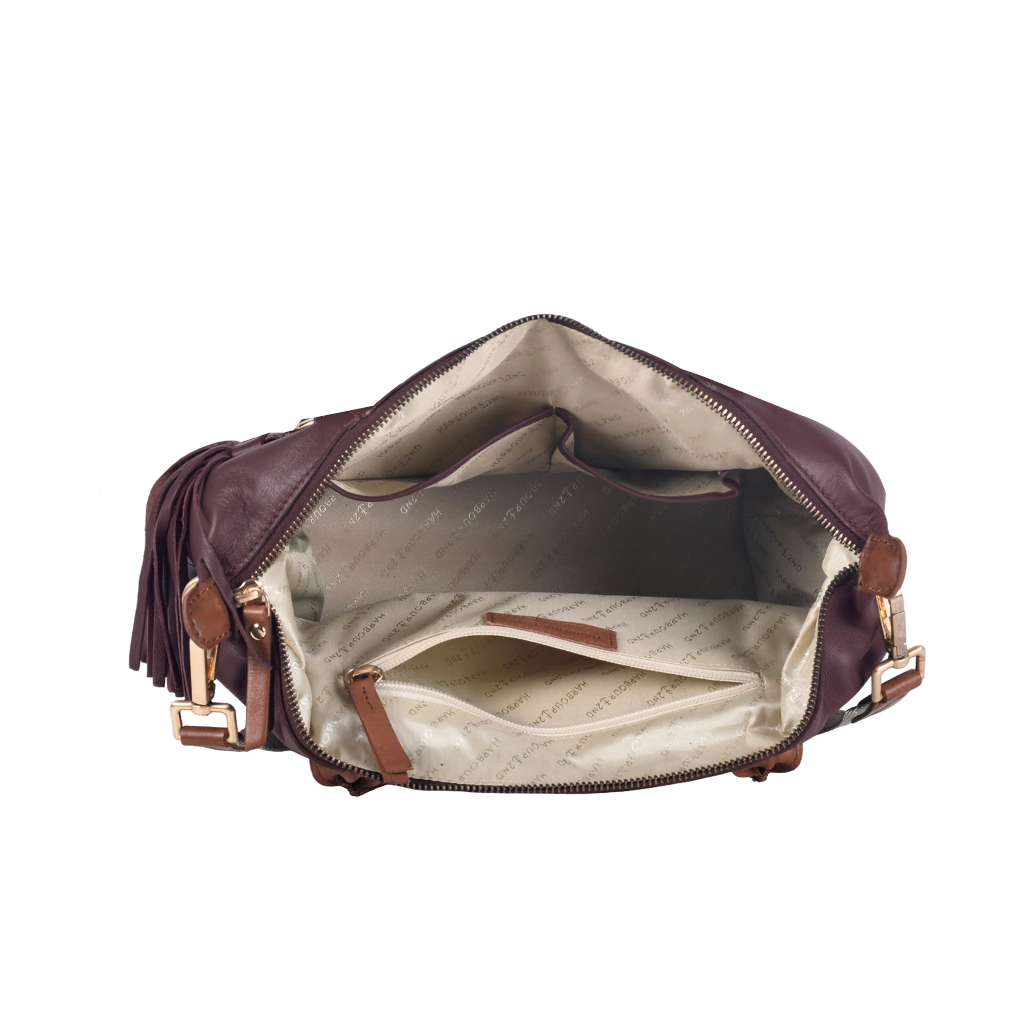 Harbour 2nd Kurzgrifftasche LUCIA M Lammnappaleder