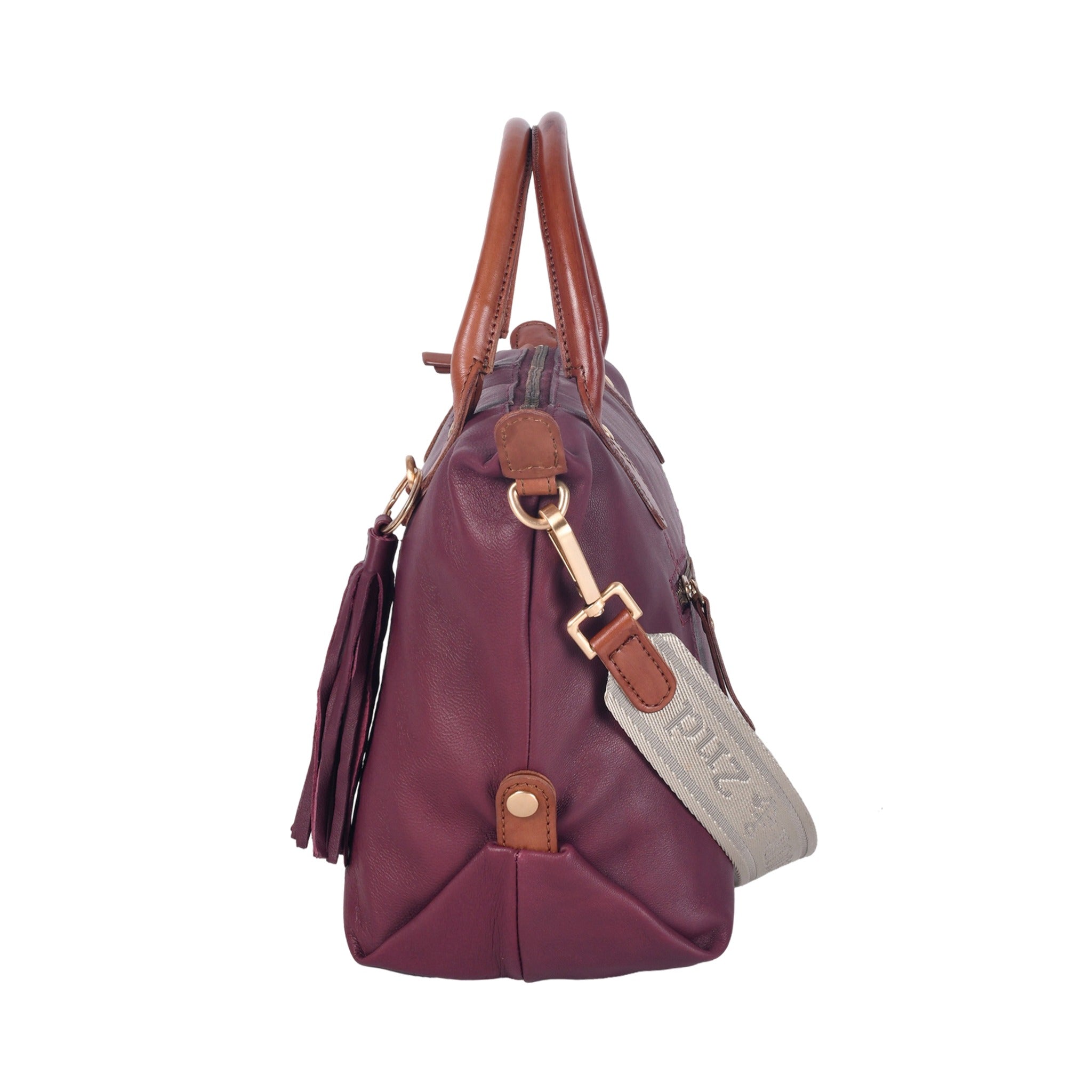 Harbour 2nd Kurzgrifftasche LUCIA M Lammnappaleder