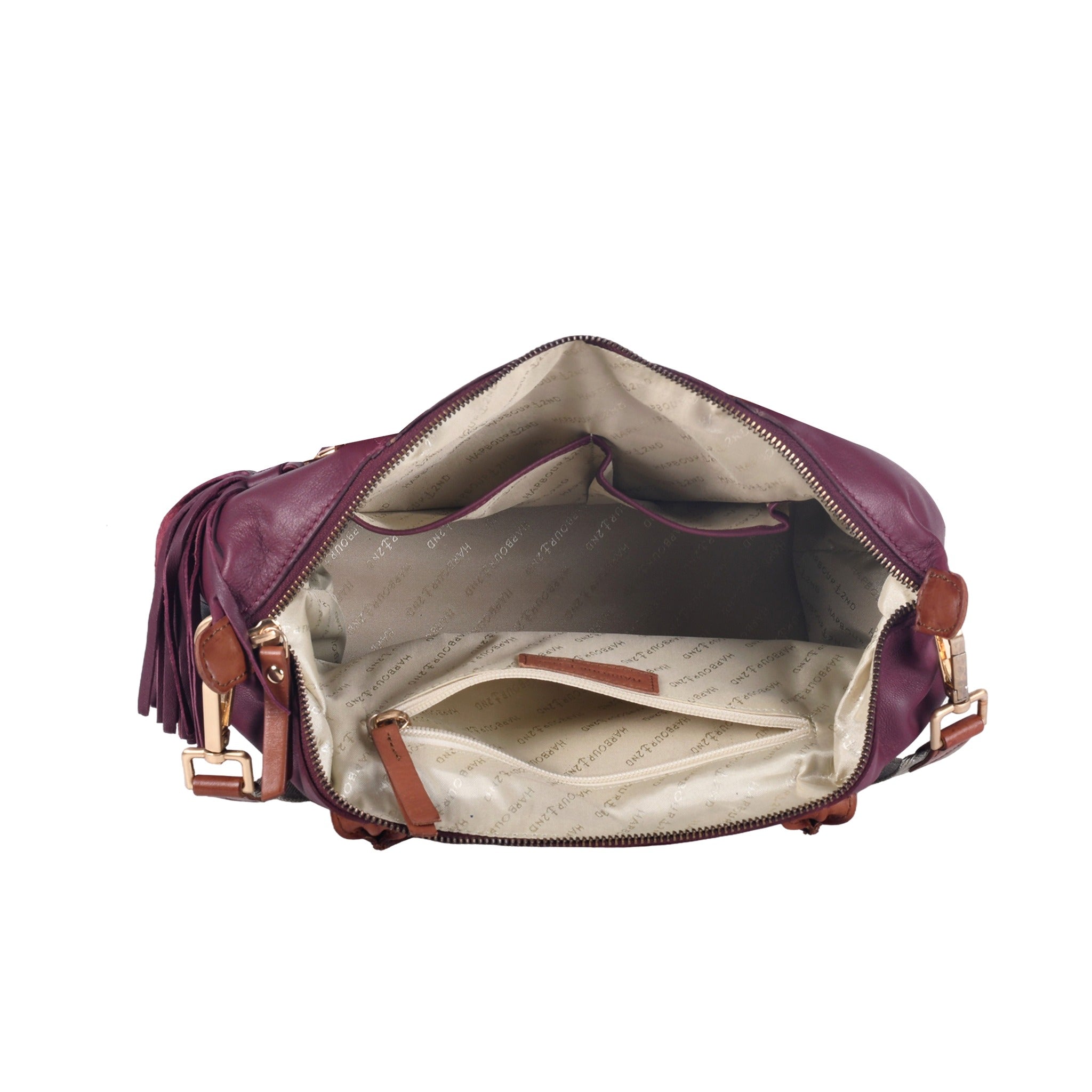 Harbour 2nd Kurzgrifftasche LUCIA M Lammnappaleder