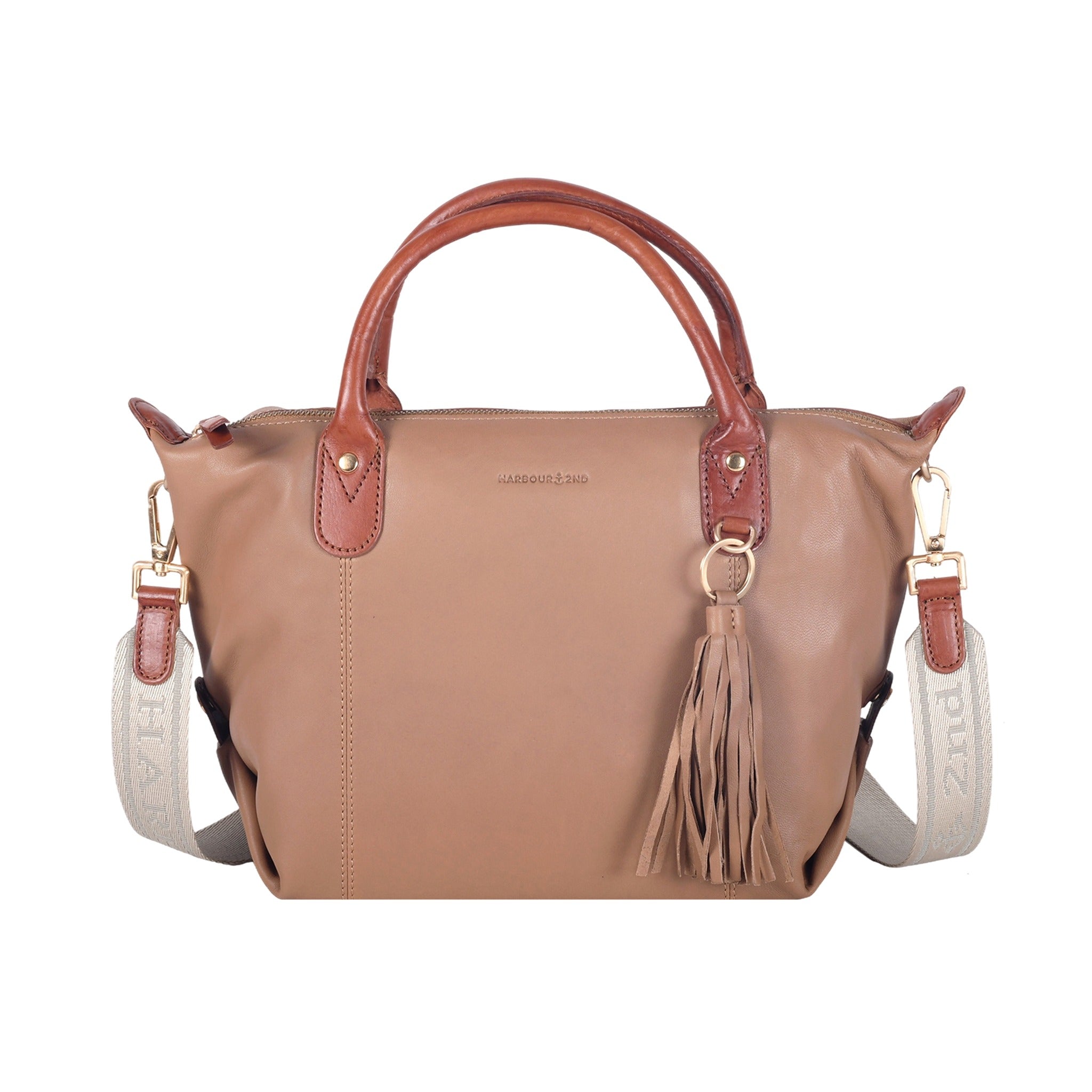 Harbour 2nd Kurzgrifftasche LUCIA M Lammnappaleder
