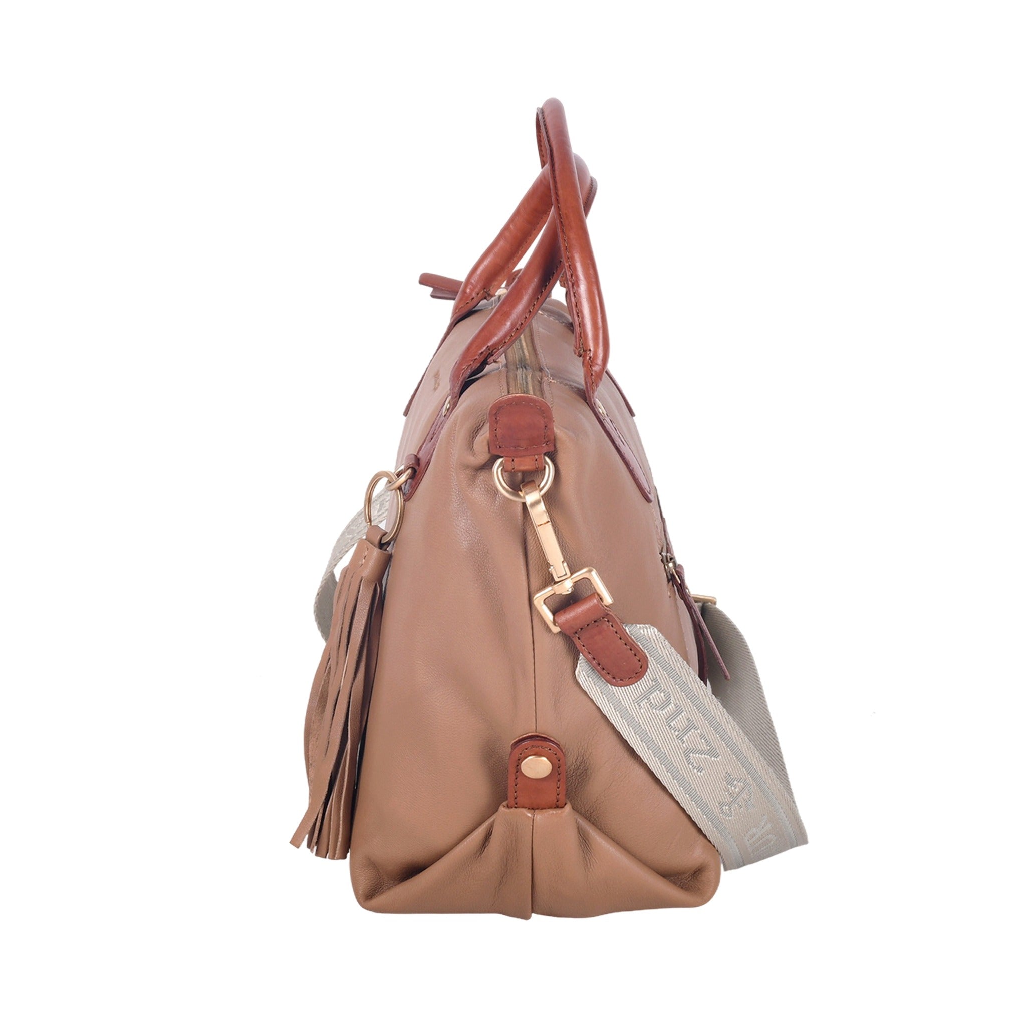 Harbour 2nd Kurzgrifftasche LUCIA M Lammnappaleder