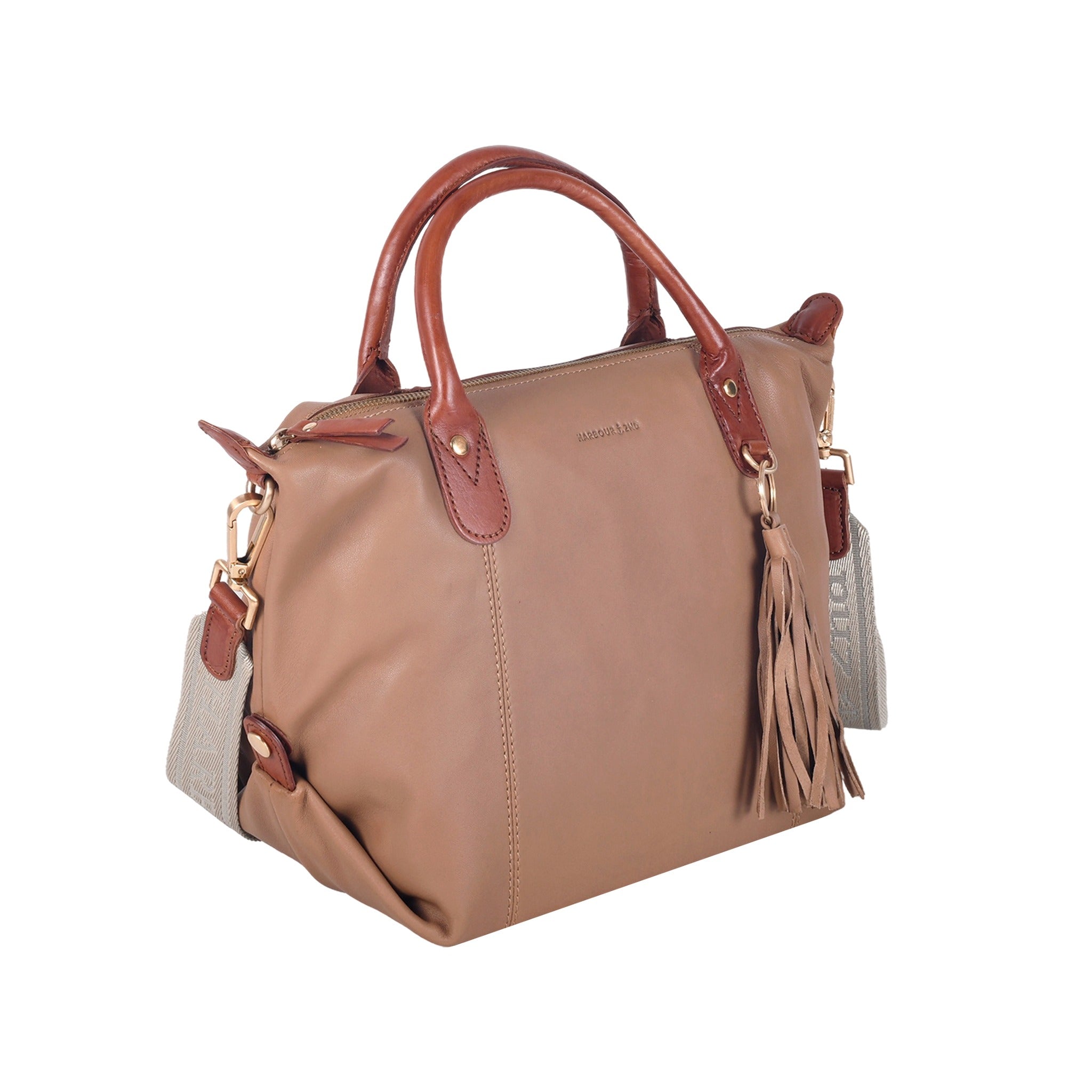 Harbour 2nd Kurzgrifftasche LUCIA M Lammnappaleder