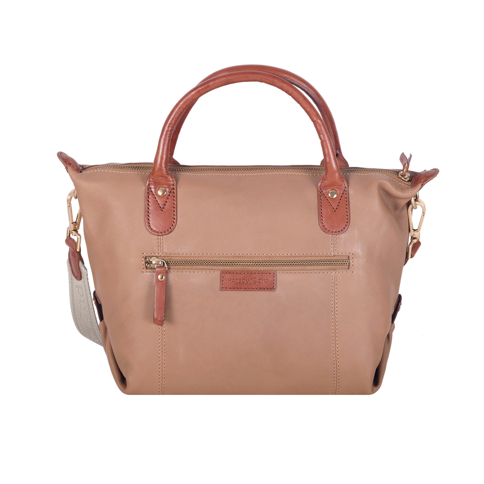 Harbour 2nd Kurzgrifftasche LUCIA M Lammnappaleder