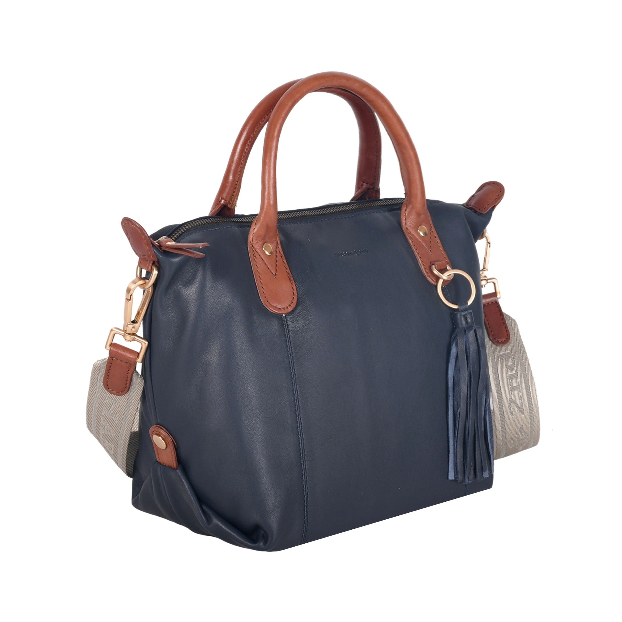 Harbour 2nd Kurzgrifftasche LUCIA M Lammnappaleder